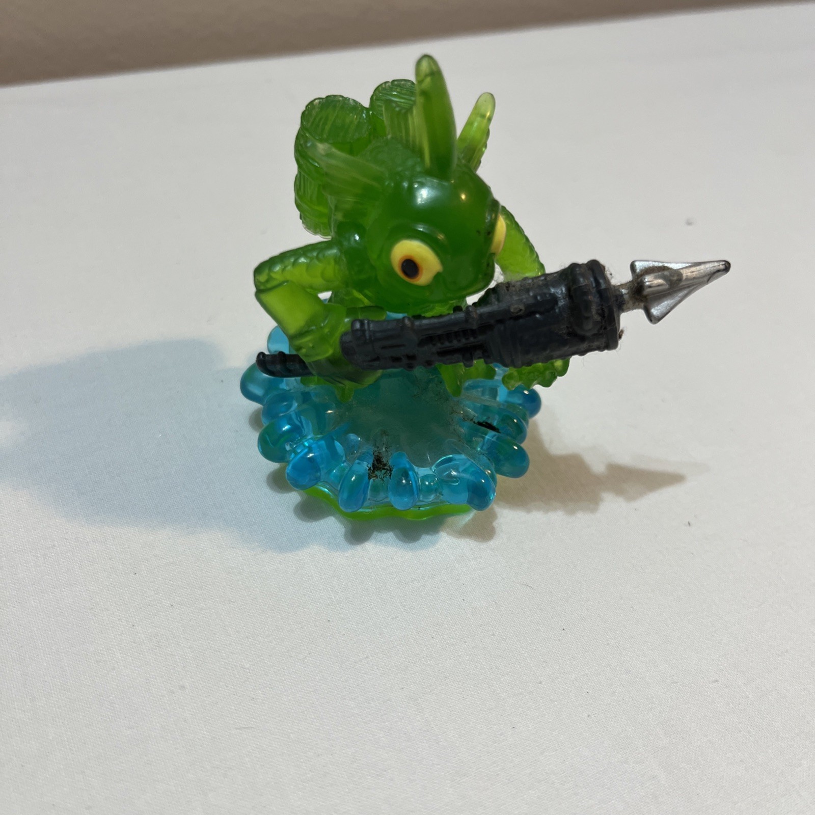 Clear Green Gill Grunt Skylanders Spyros Adventure Imaginators