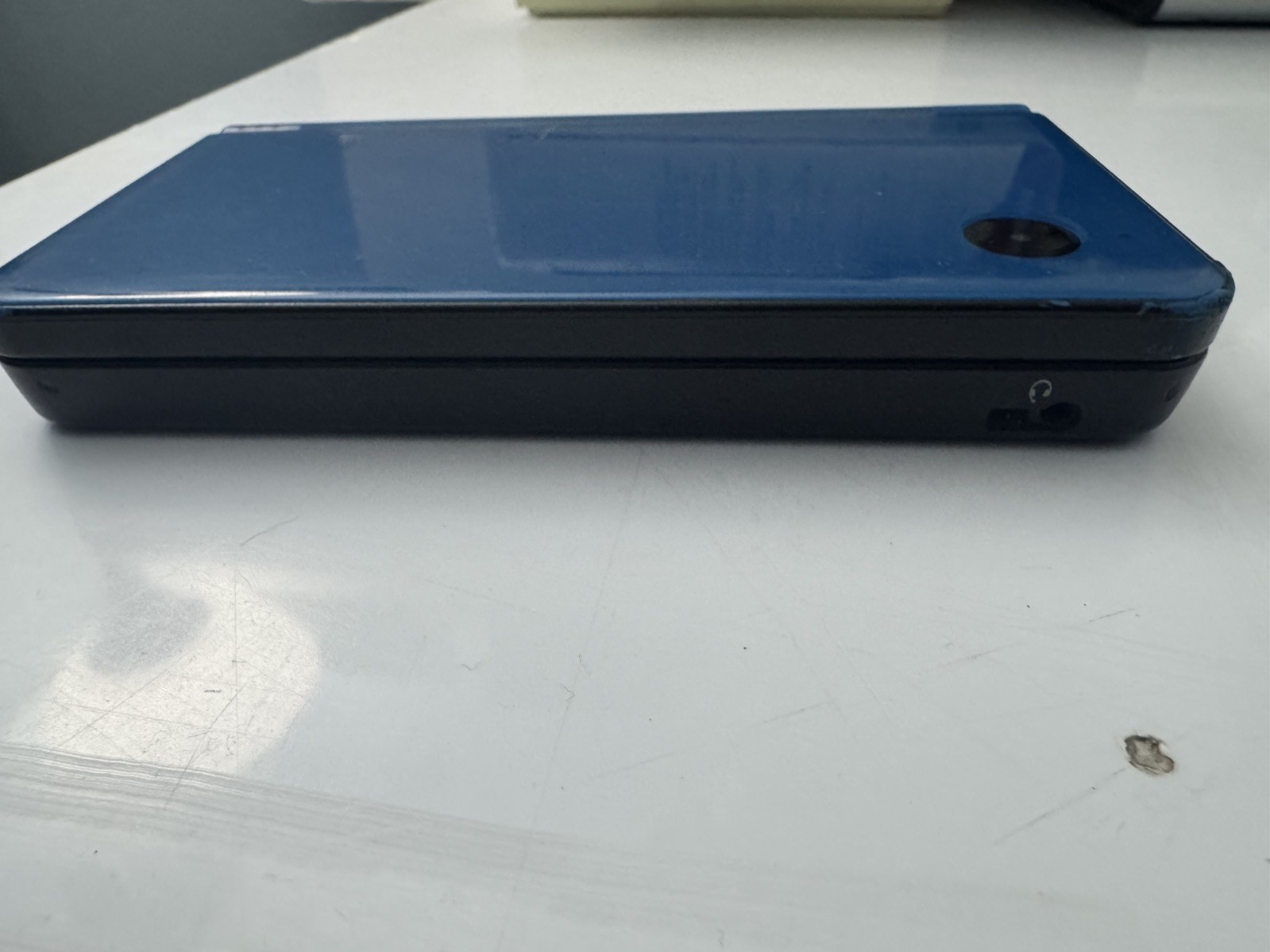 Nintendo DSi XL Midnight Blue Handheld Console System UTL-001 Tested No Stylus