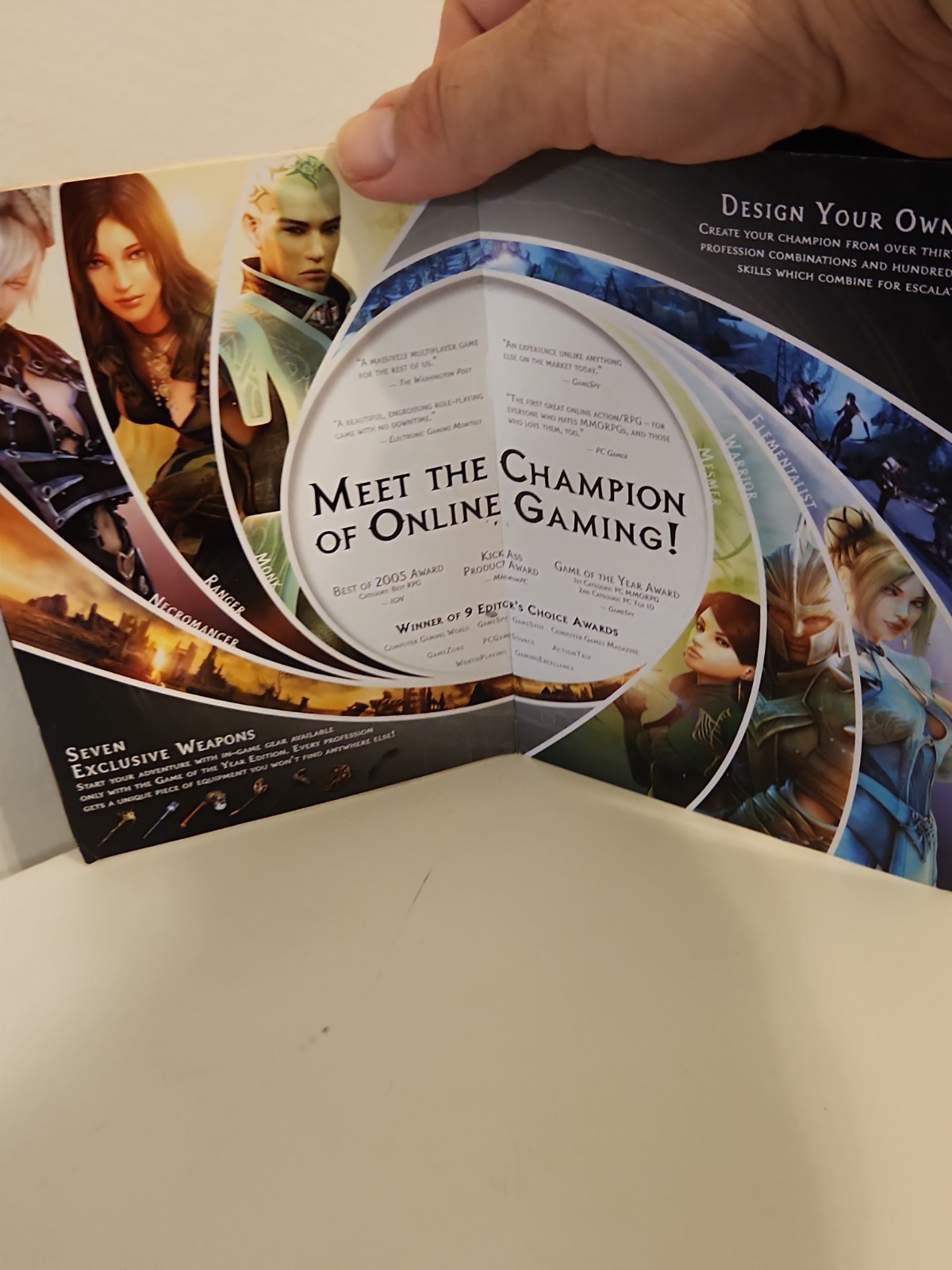 VTG – GUILD WARS – GAME OF THE YEAR EDITION – PC Game W/Manual & 2 Discs – CIB