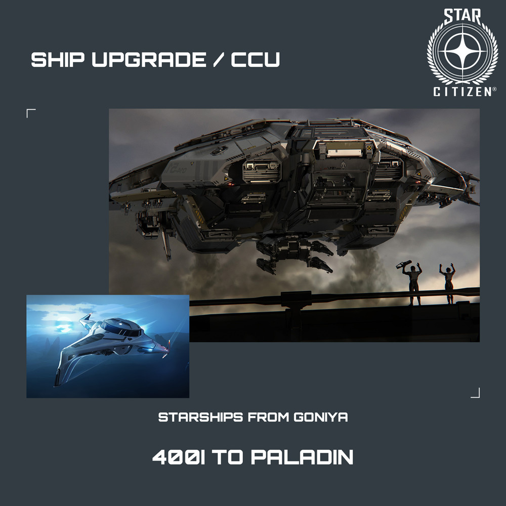STAR CITIZEN – ANVIL PALADIN UPGRADE – (CCU)