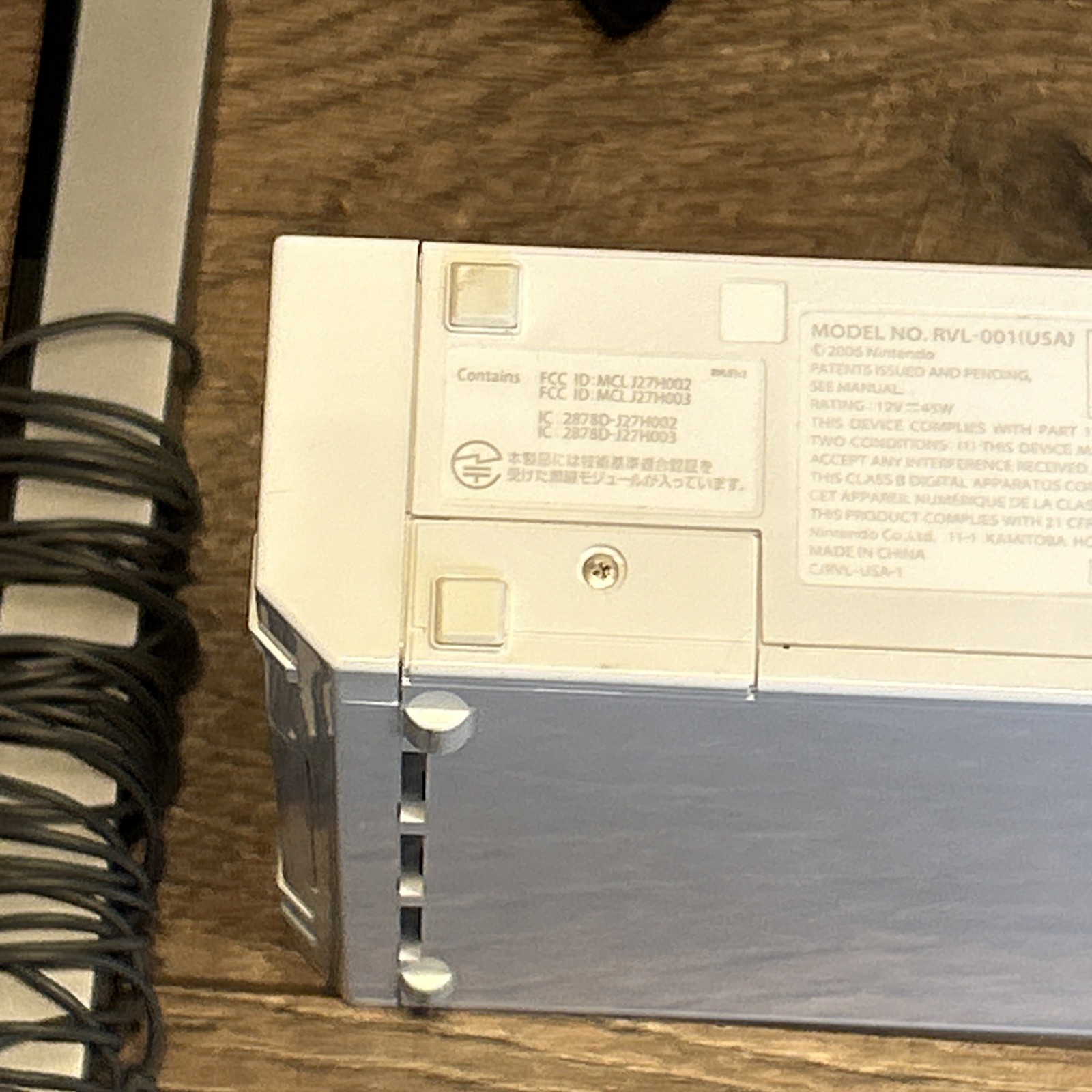 Nintendo Wii Console Bundle Tested RVL-001 White Tested And Cleaned