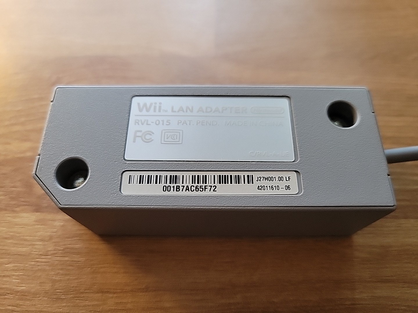 Nintendo Switch/Wii/Wii U LAN Adapter RVL-015 US Seller OFFICIAL FAST SHIPPING