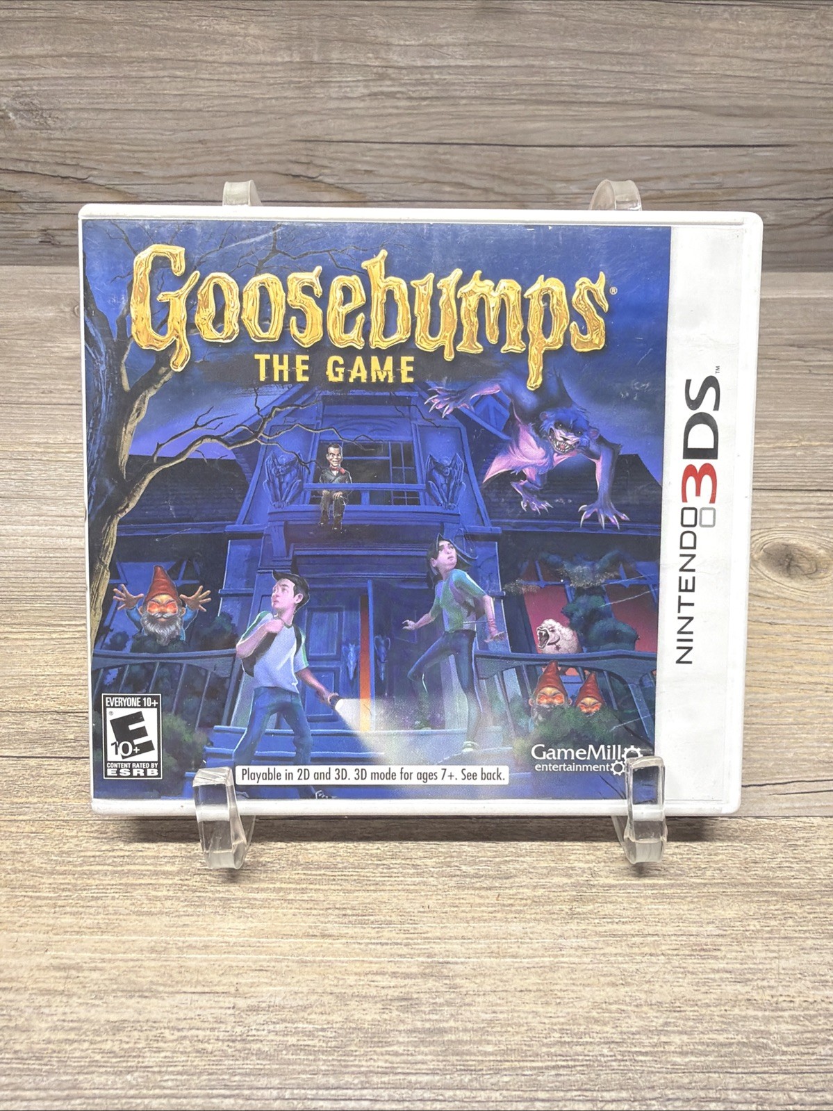 Goosebumps: The Game (Nintendo 3DS, 2015) Complete With Manual
