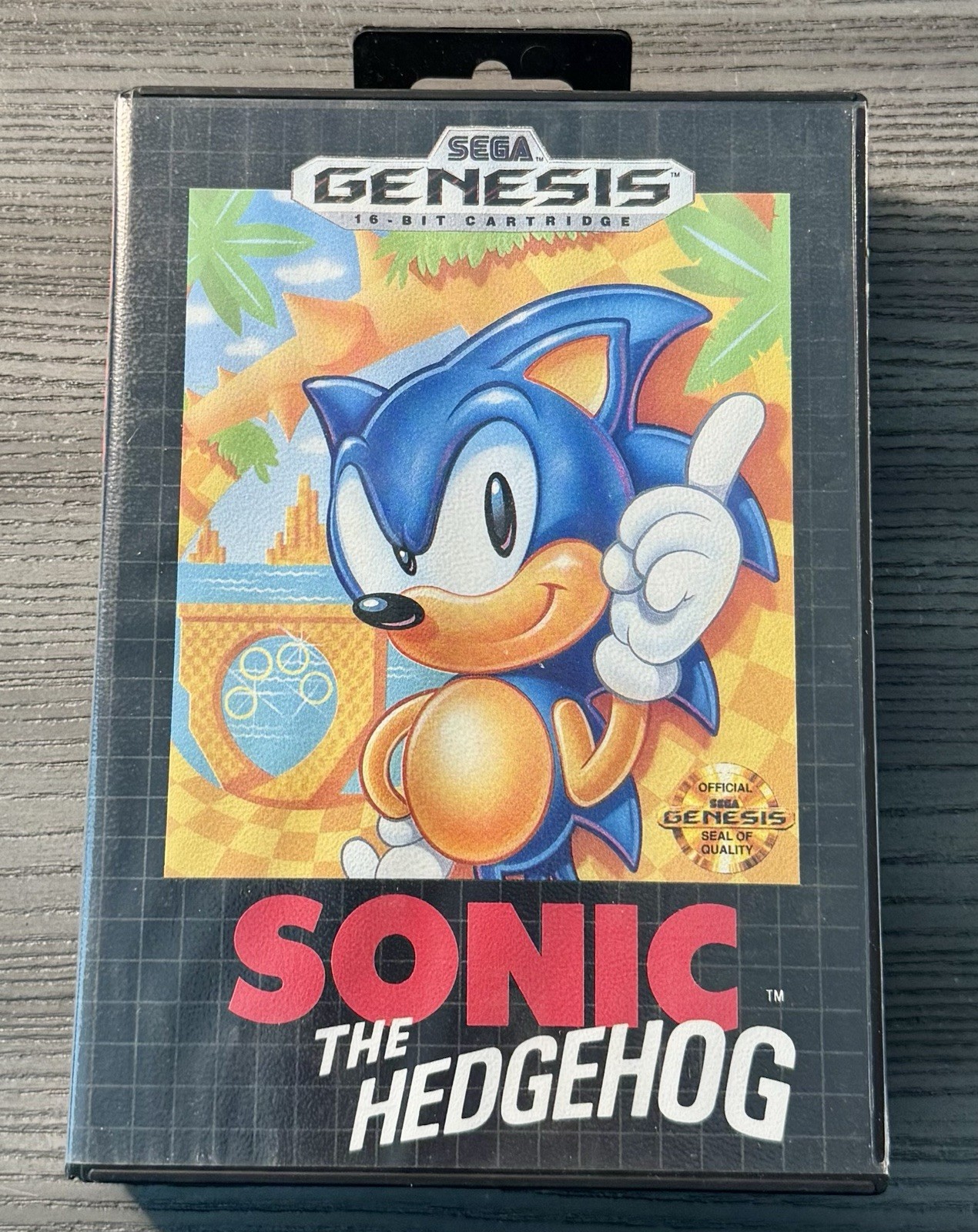 Vintage Sega Genesis Sonic the Hedgehog Complete w/ Manual
