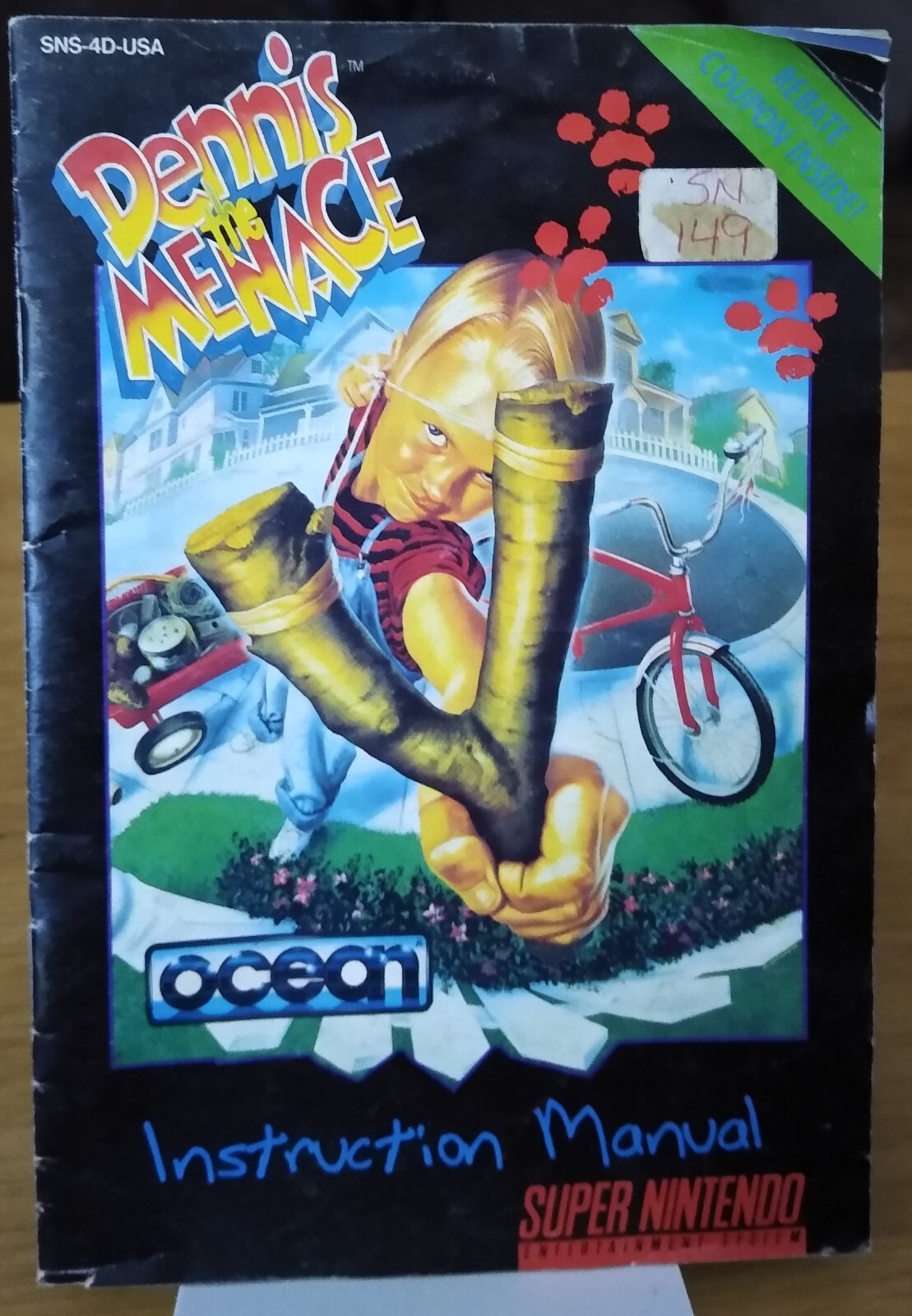 Dennis The Menace (Super Nintendo Entertainment System, 1993) CIB