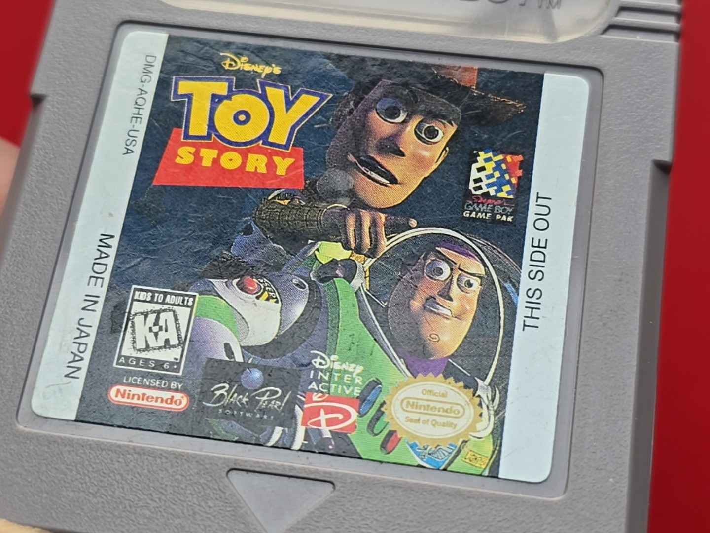 Toy Story 1 2 Nintendo Game Boy Lot 2 Disney Games – Woody & Buzzlight Year