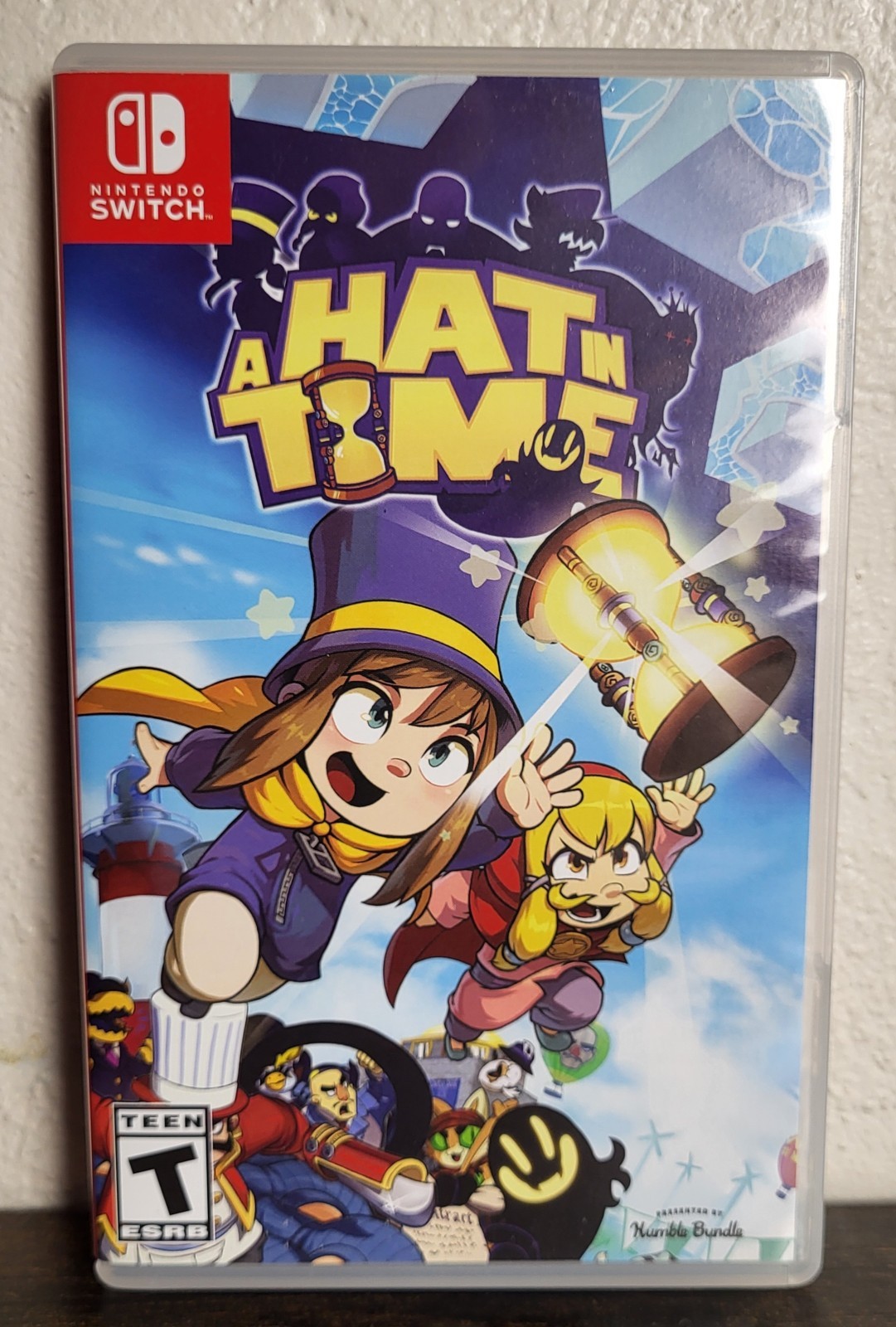 A Hat in Time Nintendo Switch + Fangamer Shirt & Sticker