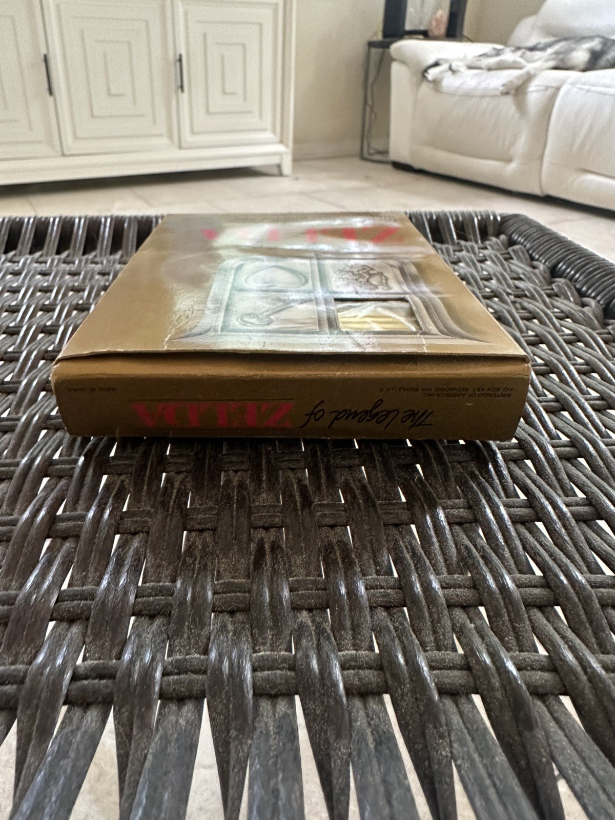 NES Nintendo Legend of Zelda Cartridge w/ Box & Instructions