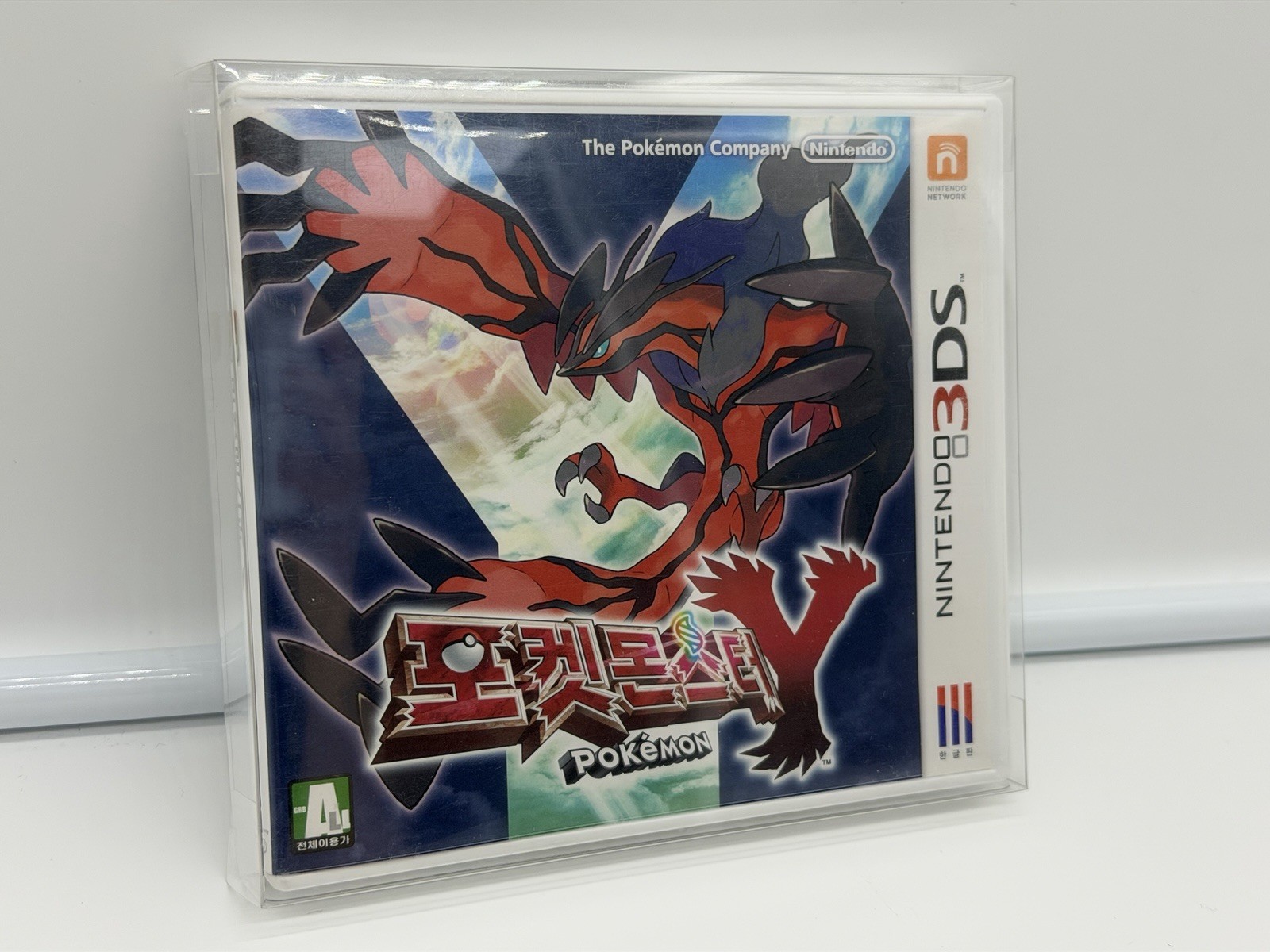 Korean Pokemon Y Nintendo 3DS Korean Version Complete NTSC-K(Korea)