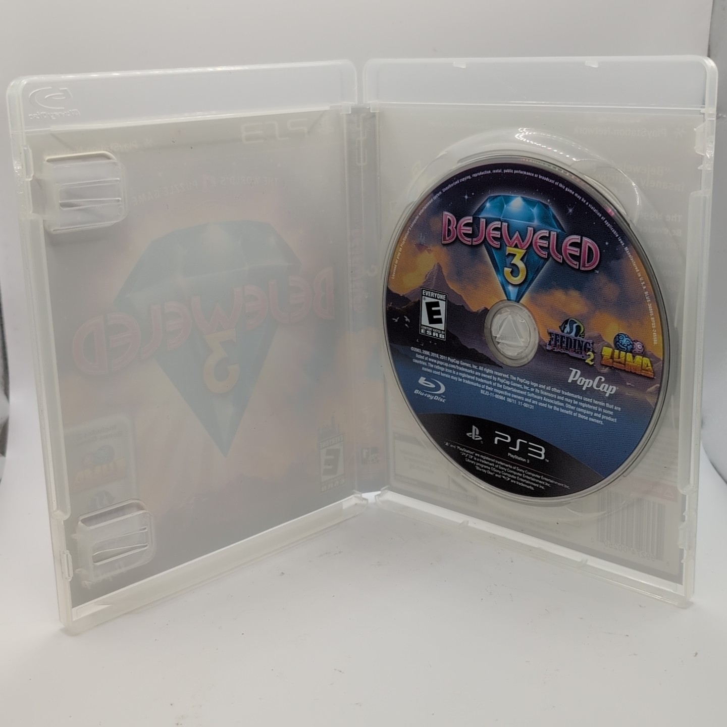 Bejeweled 3 (PlayStation 3 PS3) – TESTED AND WORKING, No Manual