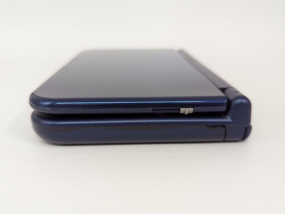 B327 Nintendo new 3DS LL XL console Metallic Blue Japan w/pen fx