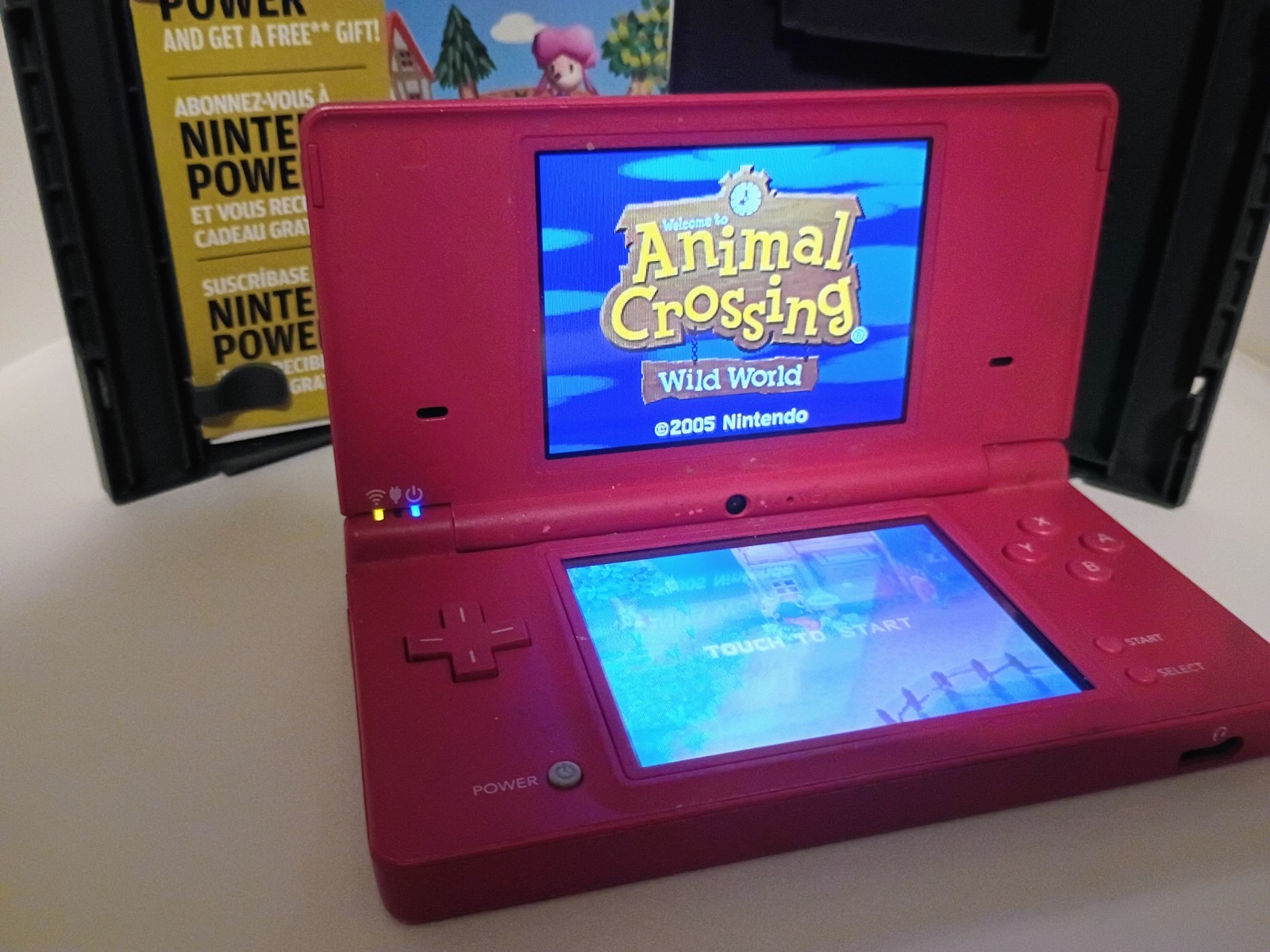 Animal Crossing: Wild World (Nintendo DS, 2005) Authentic + Tested Complete Cib
