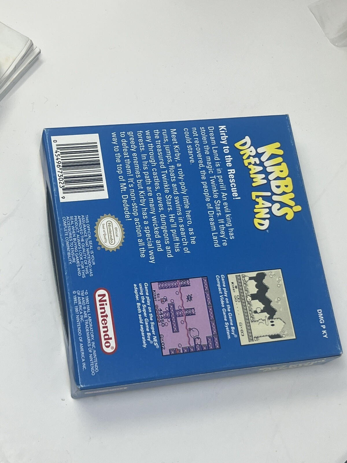 Kirby’s Dream Land Nintendo Game Boy Complete CIB Nice CONDITION! RARE!