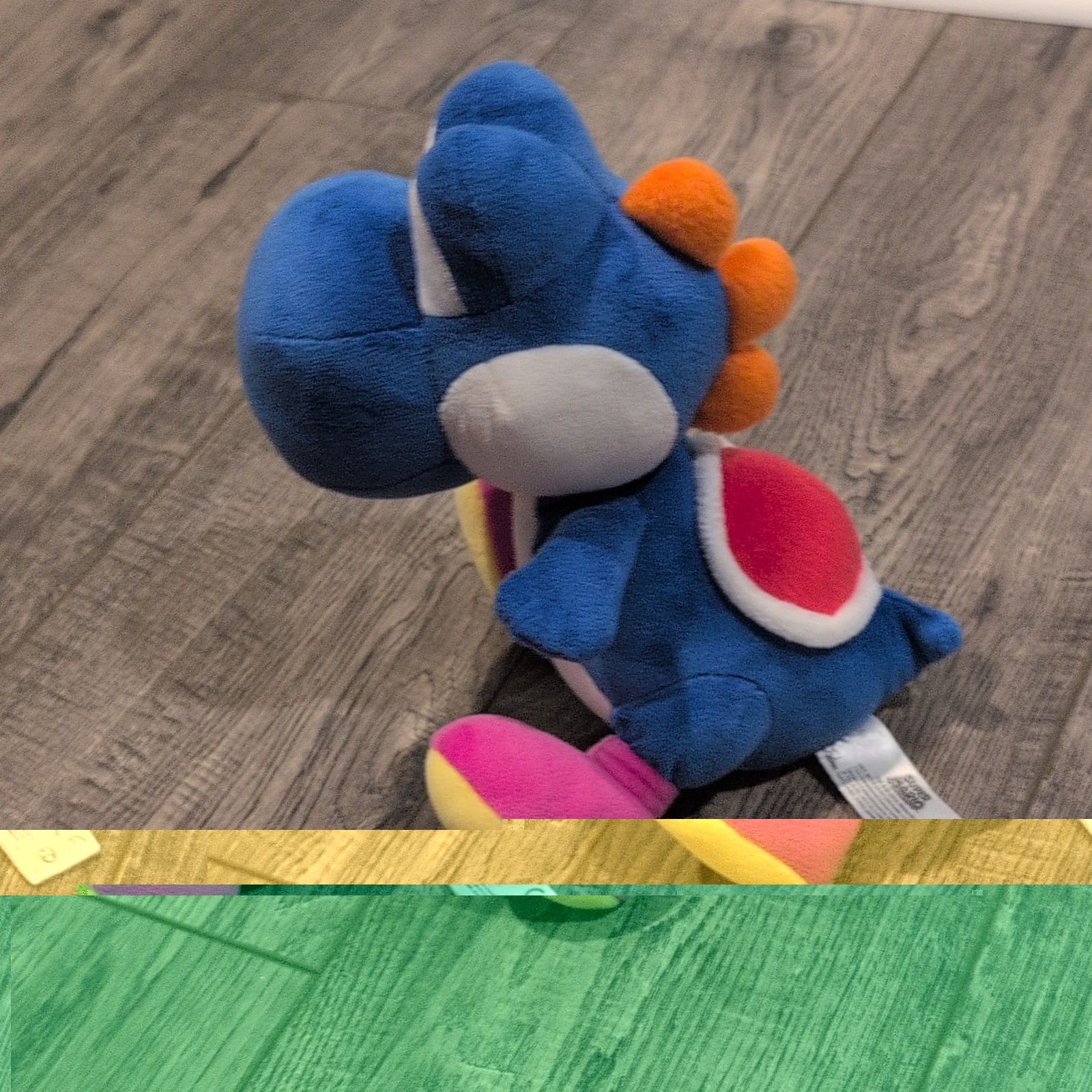 TOMY Super Mario Plush Doll Lot of 5 Mario Luigi Yoshi Bob-omb