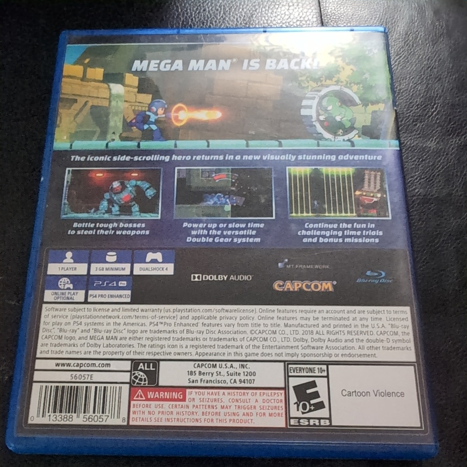 Mega Man 11 (PlayStation 4, 2018)