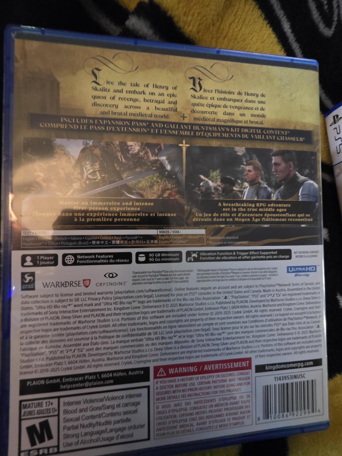 Deep Silver Kingdom Come: Deliverance II Gold Edition PS5 M NTSC-U/C 2025
