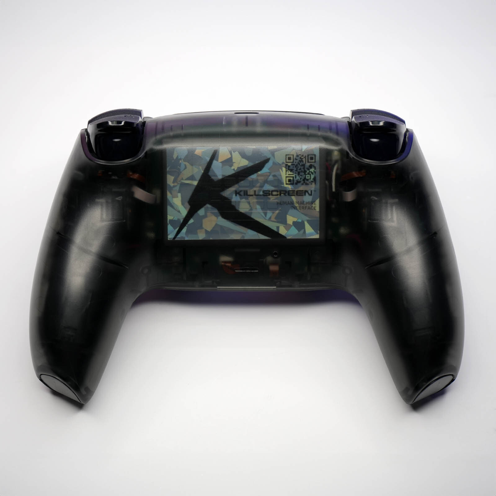 PS2 Zen Black Sony x Killscreen DualSense Retro PS5 Controller Clear Black