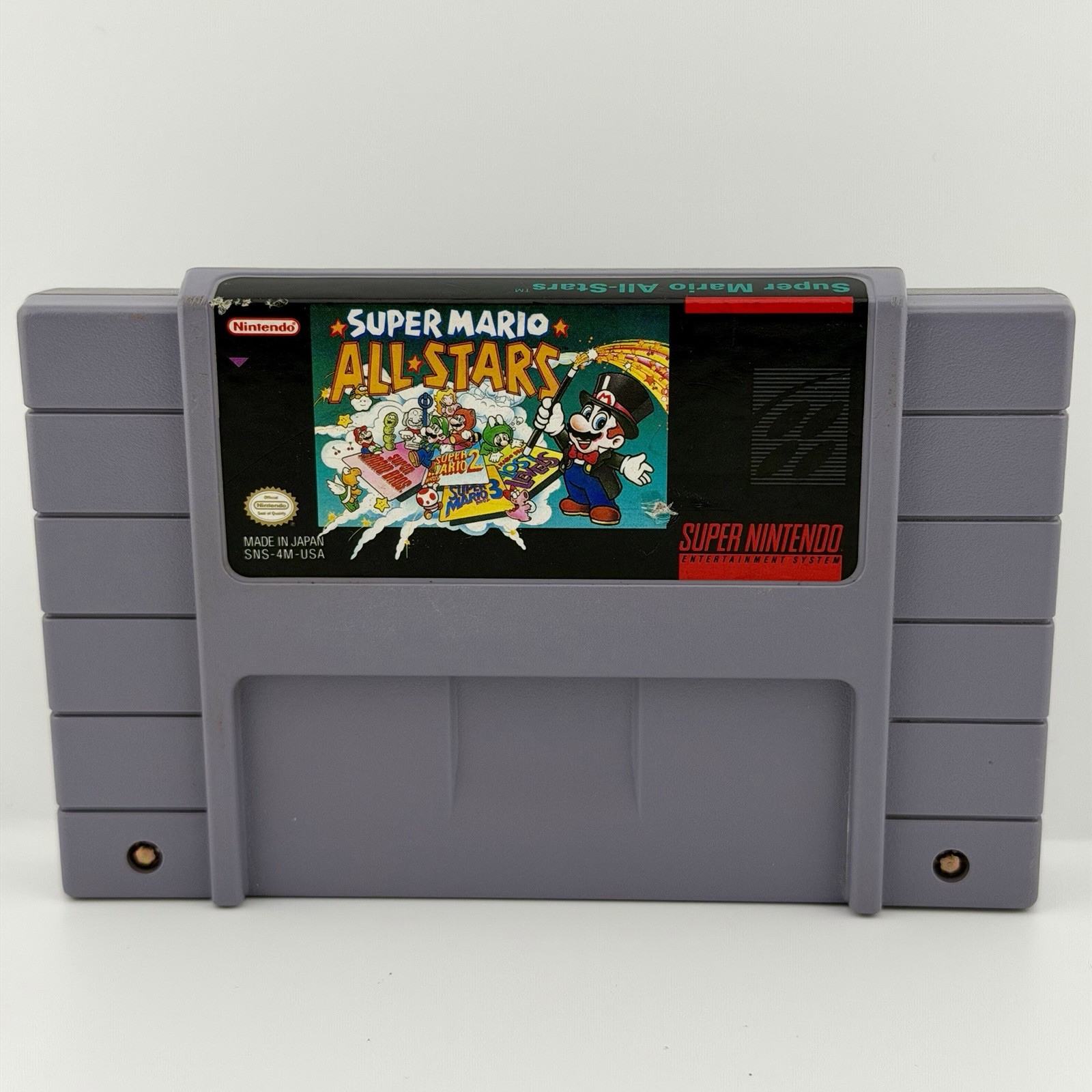 Super Nintendo (SNES) Super Mario All Stars TESTED Working Cart Only