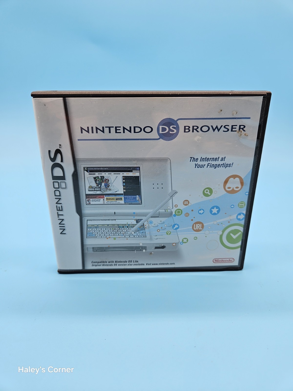 Nintendo DS Browser (Nintendo DS, 2007) With Manuals -No Memory Expansion Pak-