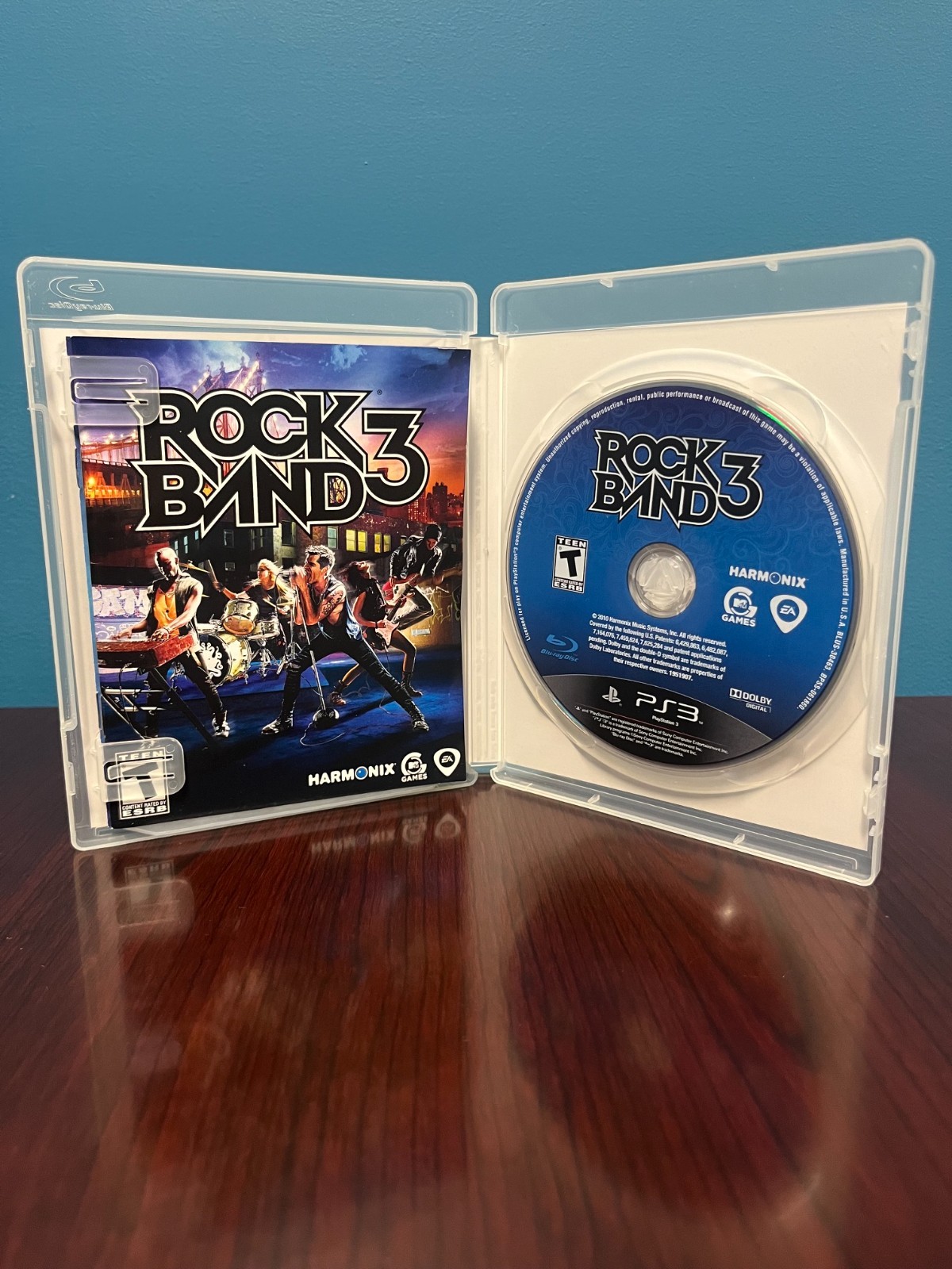 Rock Band 3 PS3 Sony PlayStation 3 CIB Complete with Manual Clean copy! TESTED