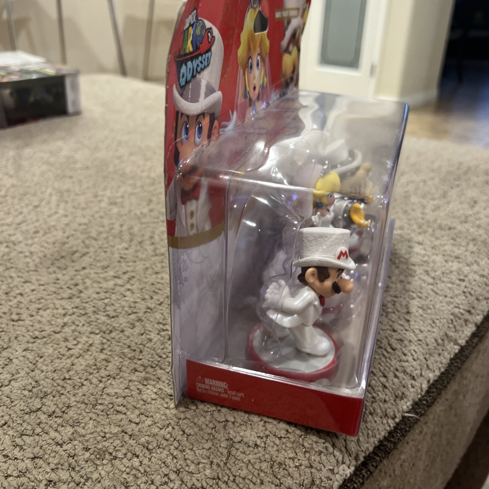 Nintendo amiibo Mario Odyssey Character Figure Pack Wedding 3 Pack