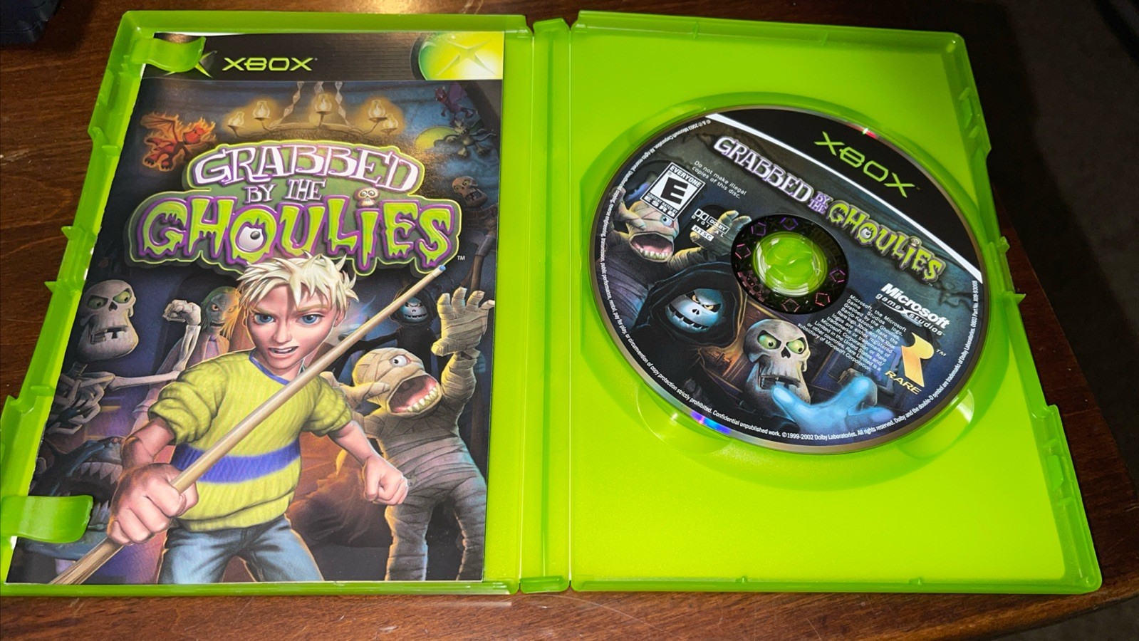 Xbox Grabbed by the Ghoulies (#) /Xbox (UK IMPORT) Game NEW