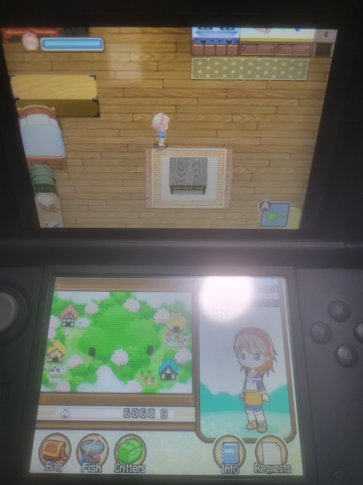 Harvest Moon 3D: The Tale of Two Towns And A New Beginning Cib Lot