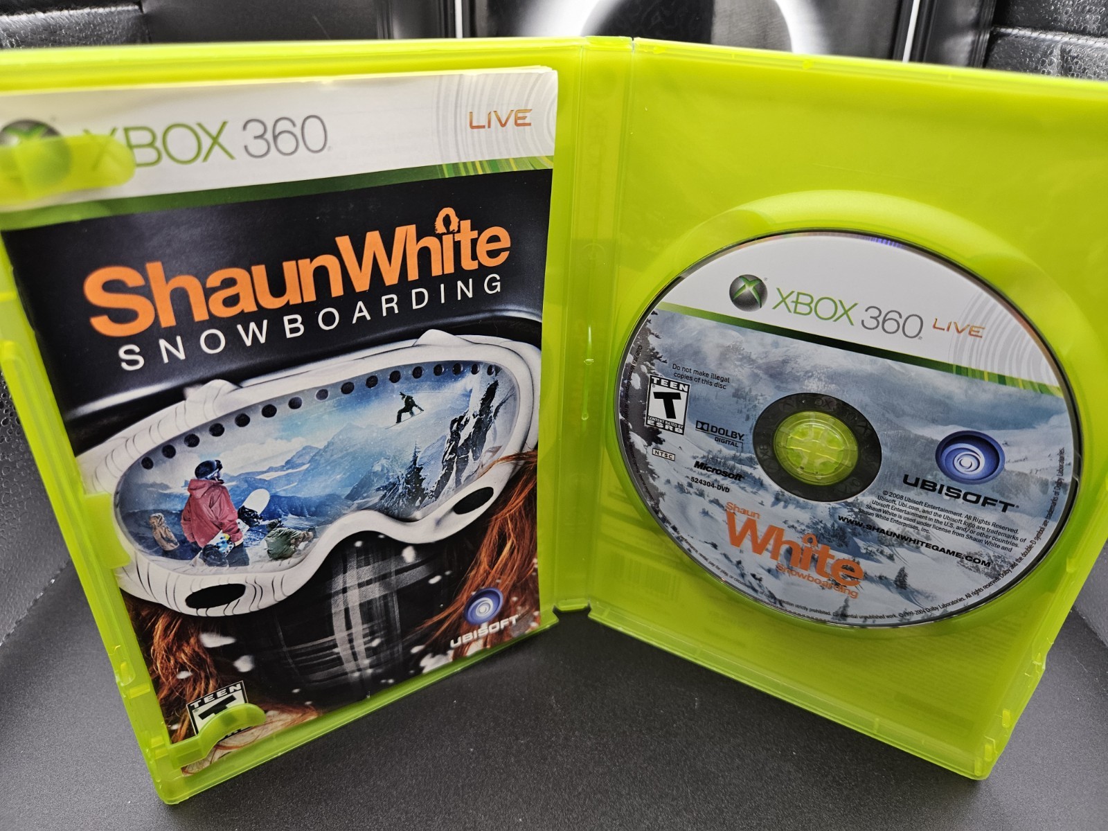 Shaun White Snowboarding / Microsoft Xbox 360 / CIB / Clean / Tested / Read