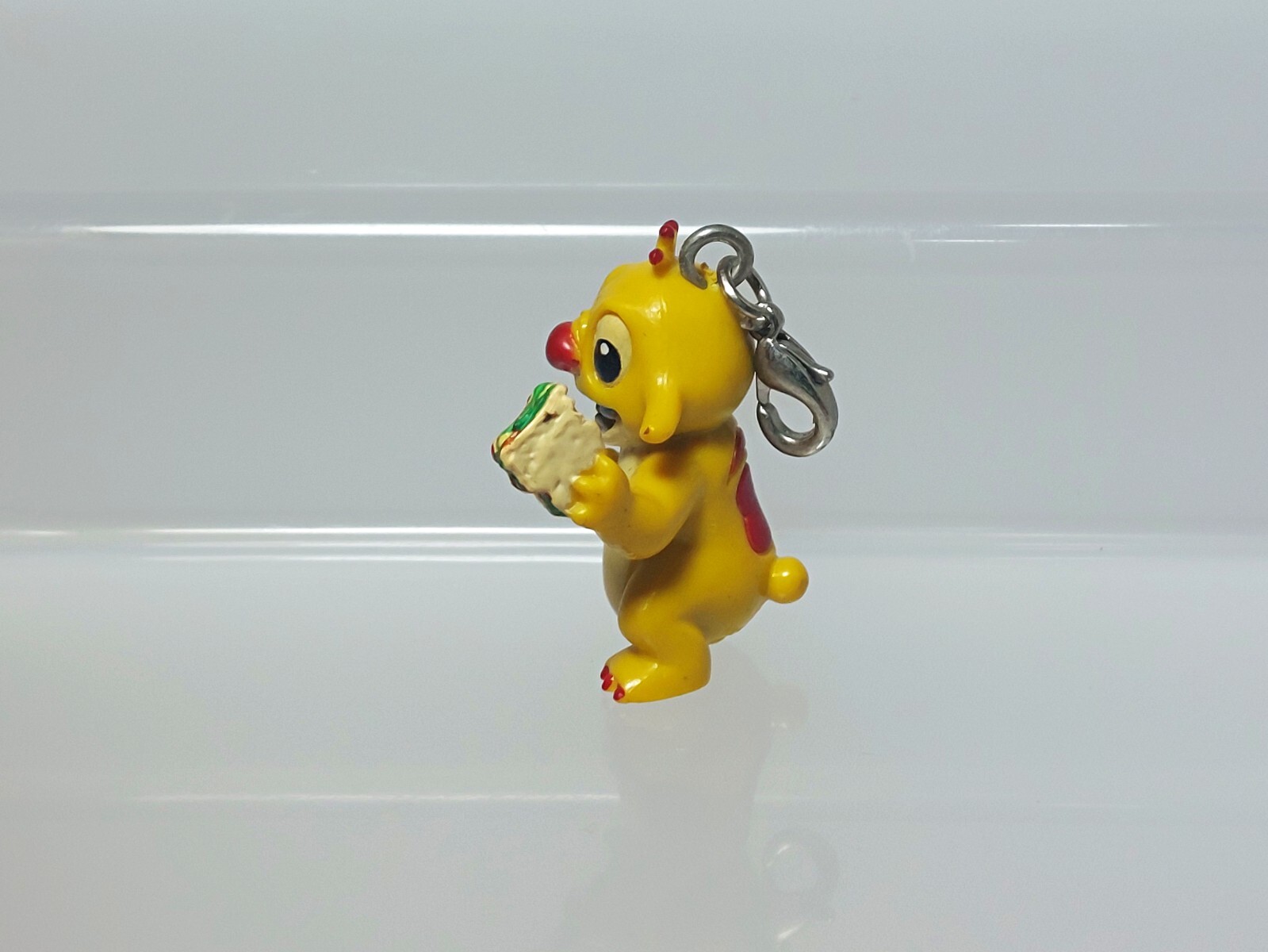 Lilo & Stitch Reuben eating Sandwich Charm Figure Disney Japan A03 1.2in