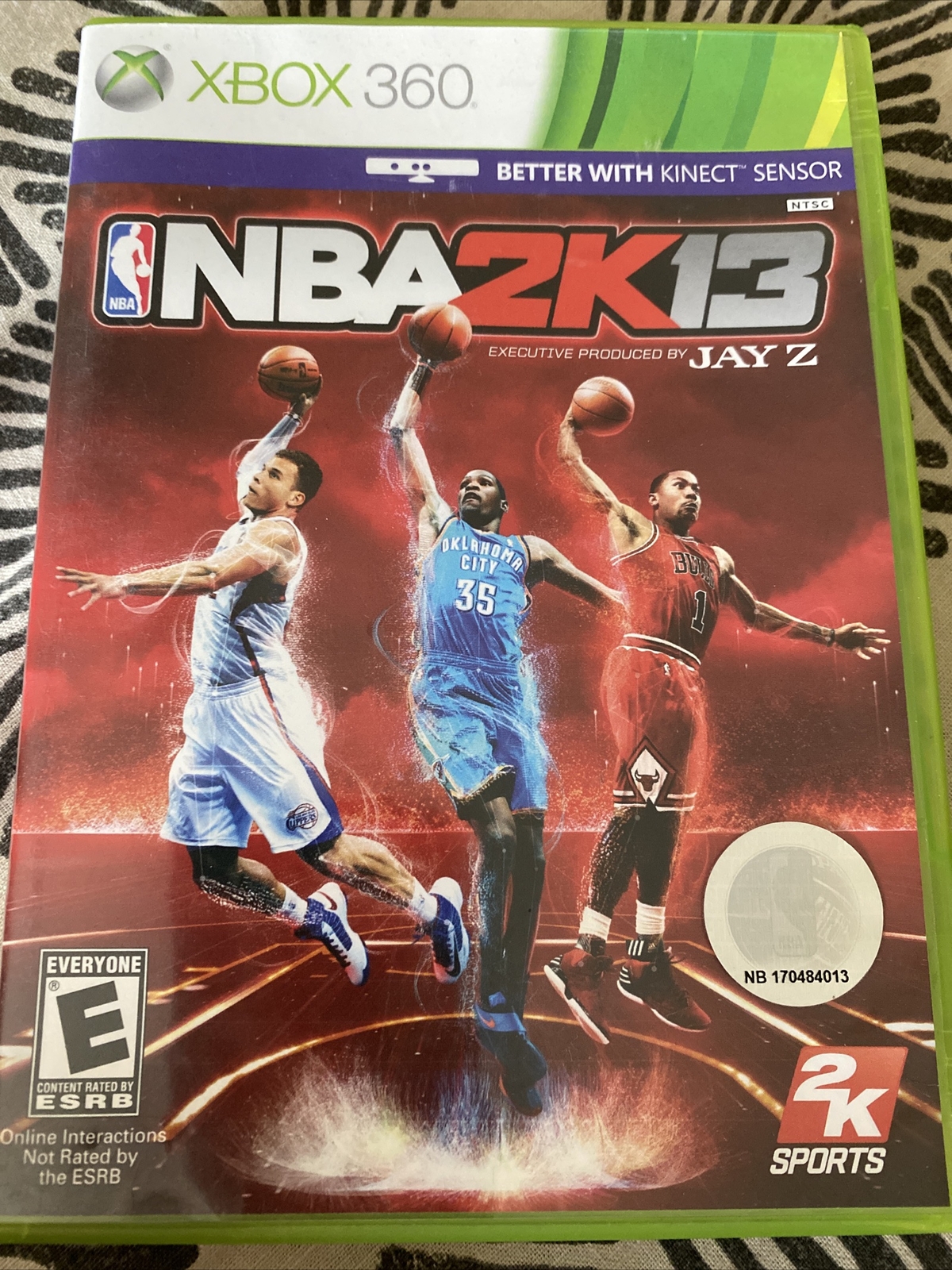NBA 2 K 13 Xbox 360 Used Game Better With Kinect Sensor A14