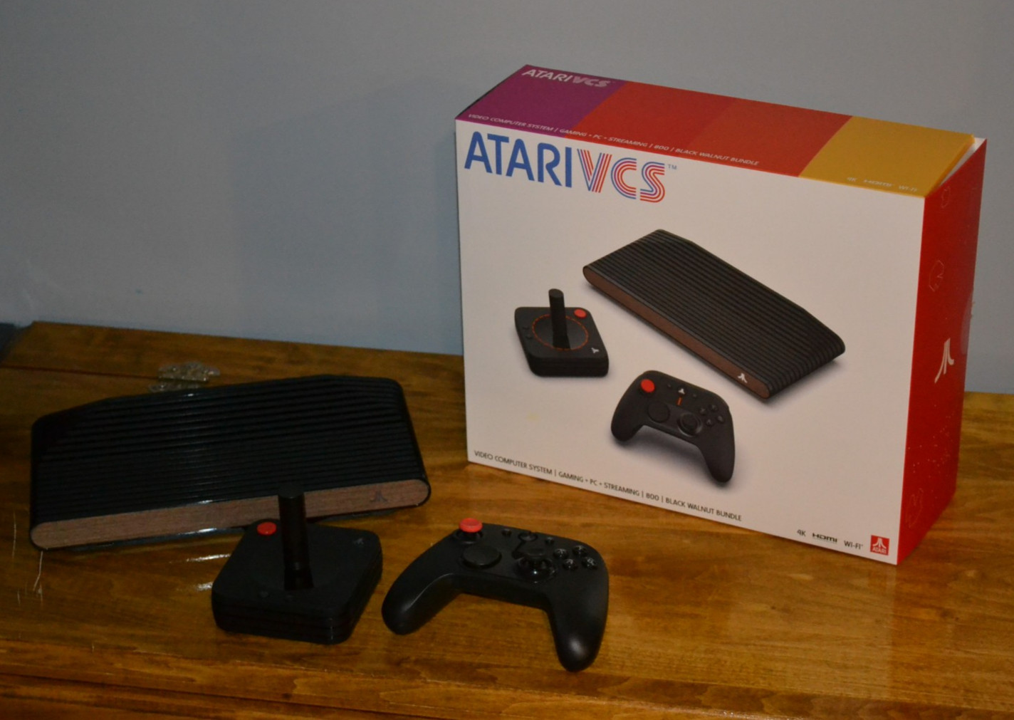 Atari VCS 800 Home Console 32GB – Black Walnut Bundle, Upgraded RAM and Thermals