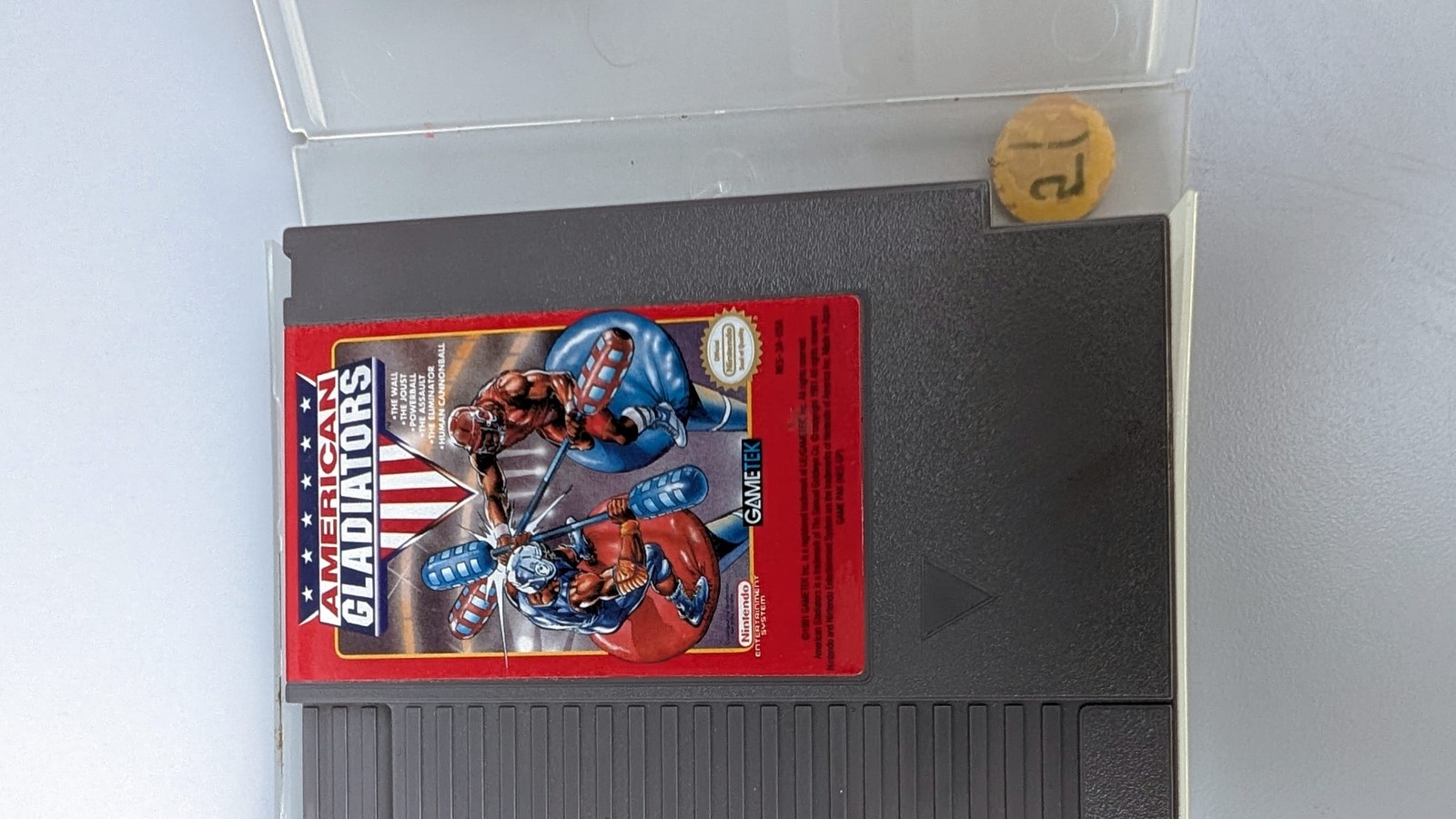 Nintendo NES Cartridge Lot 13:Mario+Paperboy+Top Gun+Double Dribble+Golf 🎮