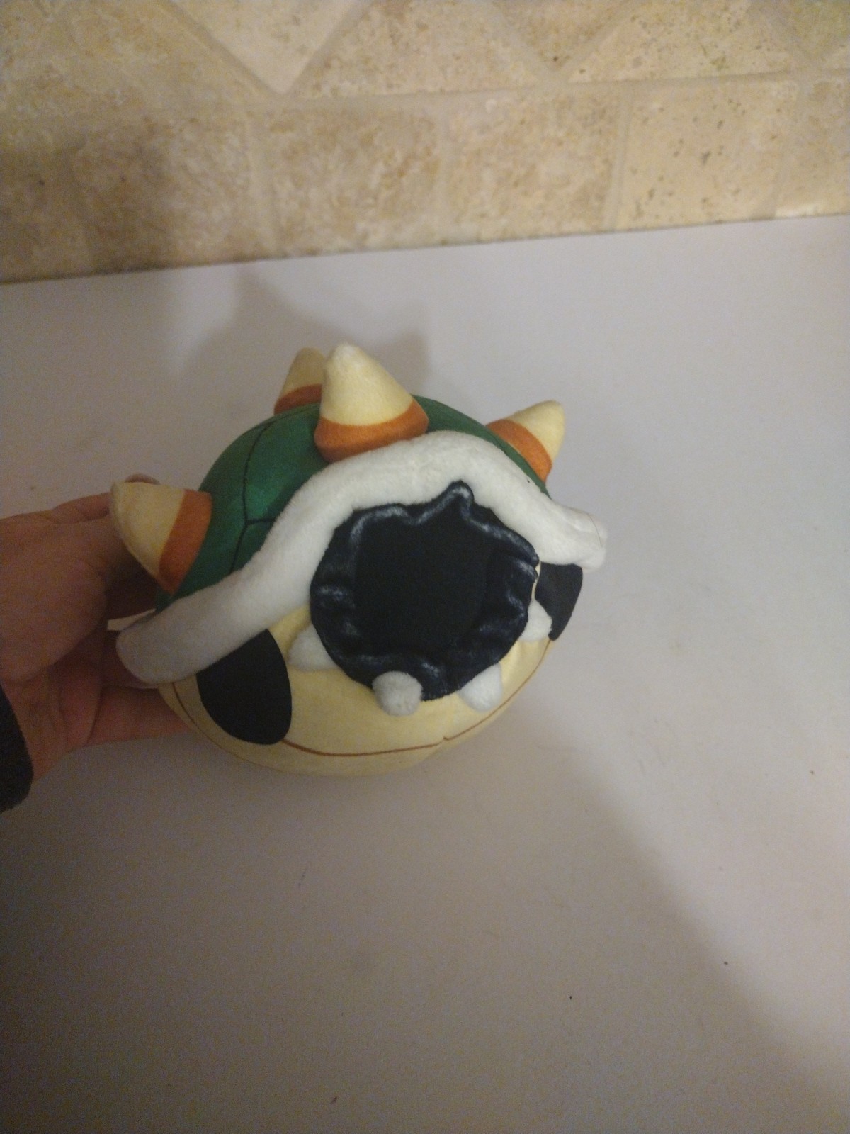 Nintendo Super Mario Bowser Shell Plush Stuffed Pillow Club Mocchi Mocchi Tomy