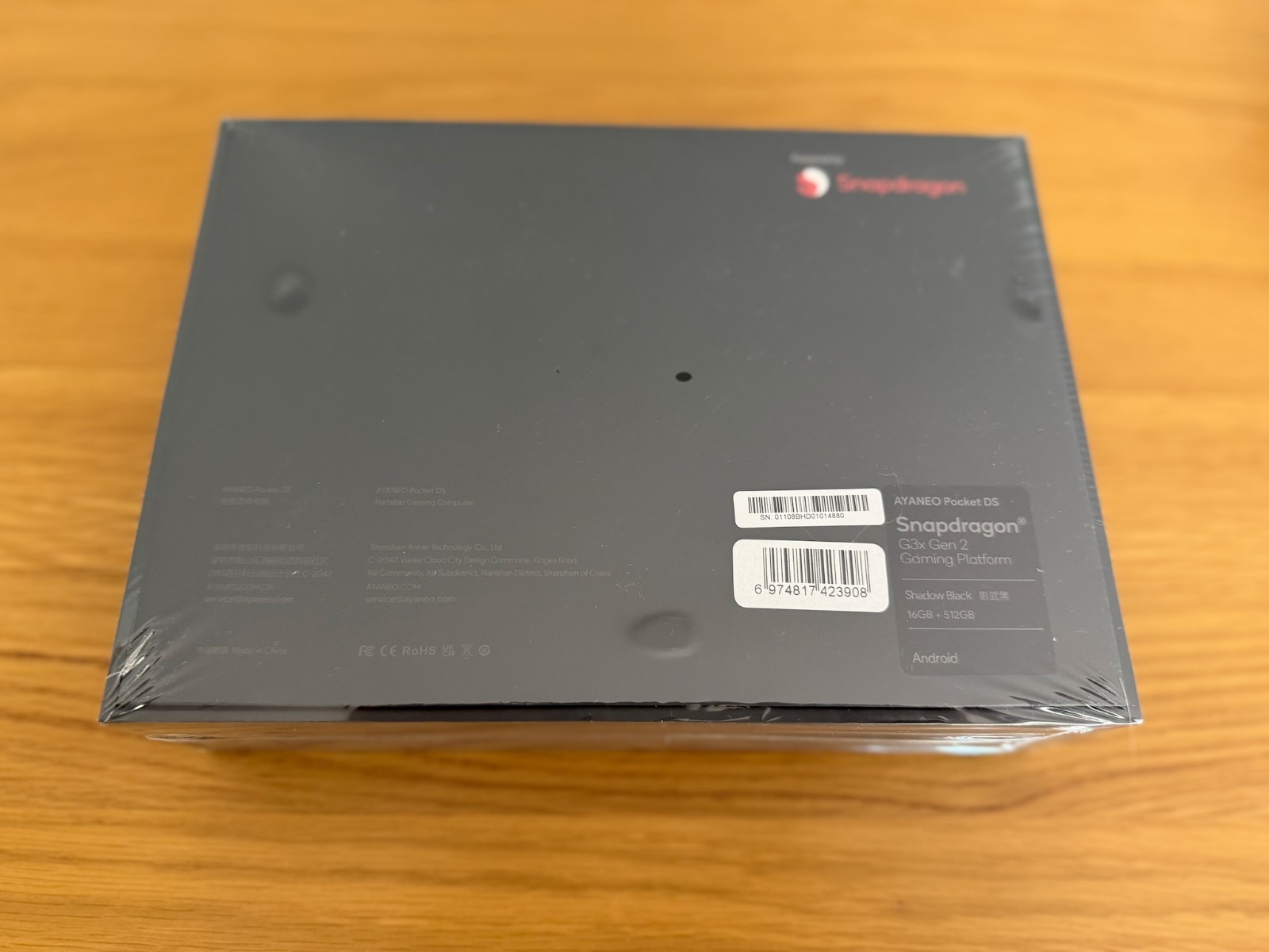 AYANEO Pocket DS 16GB/512GB Black w/ Case