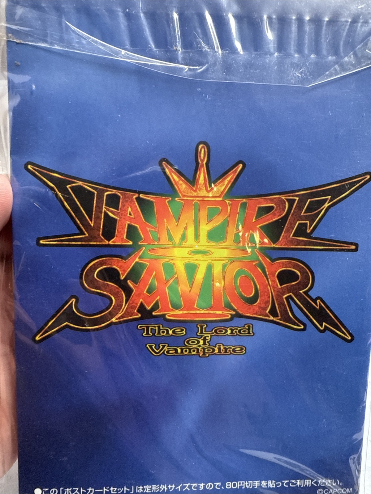 Darkstalker 3 Vampire Savior Japan Only Postcard Set Capcom 1997 Rare Sealed