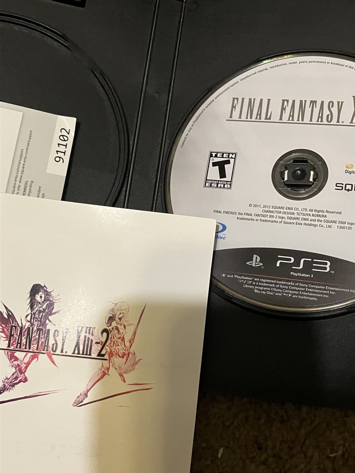 Authentic & Tested Final Fantasy XIII-2, Cib, Sony PS3, Working, Read