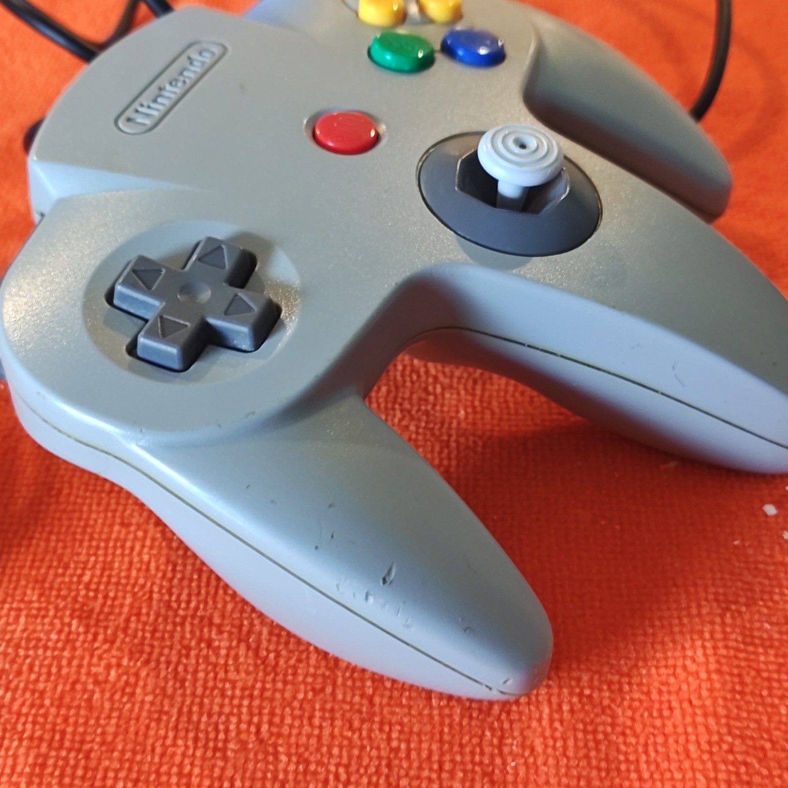 OEM Nintendo 64 N64 Gray Controller NUS-005 Authentic