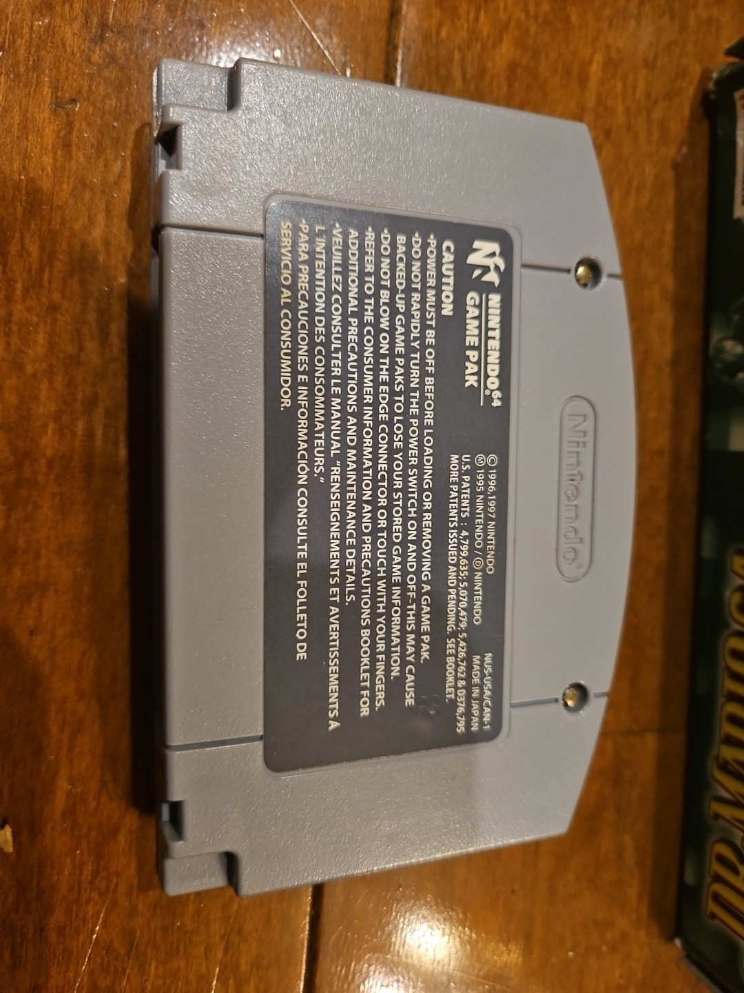 N64 Dr Mario in box Nintendo 2001