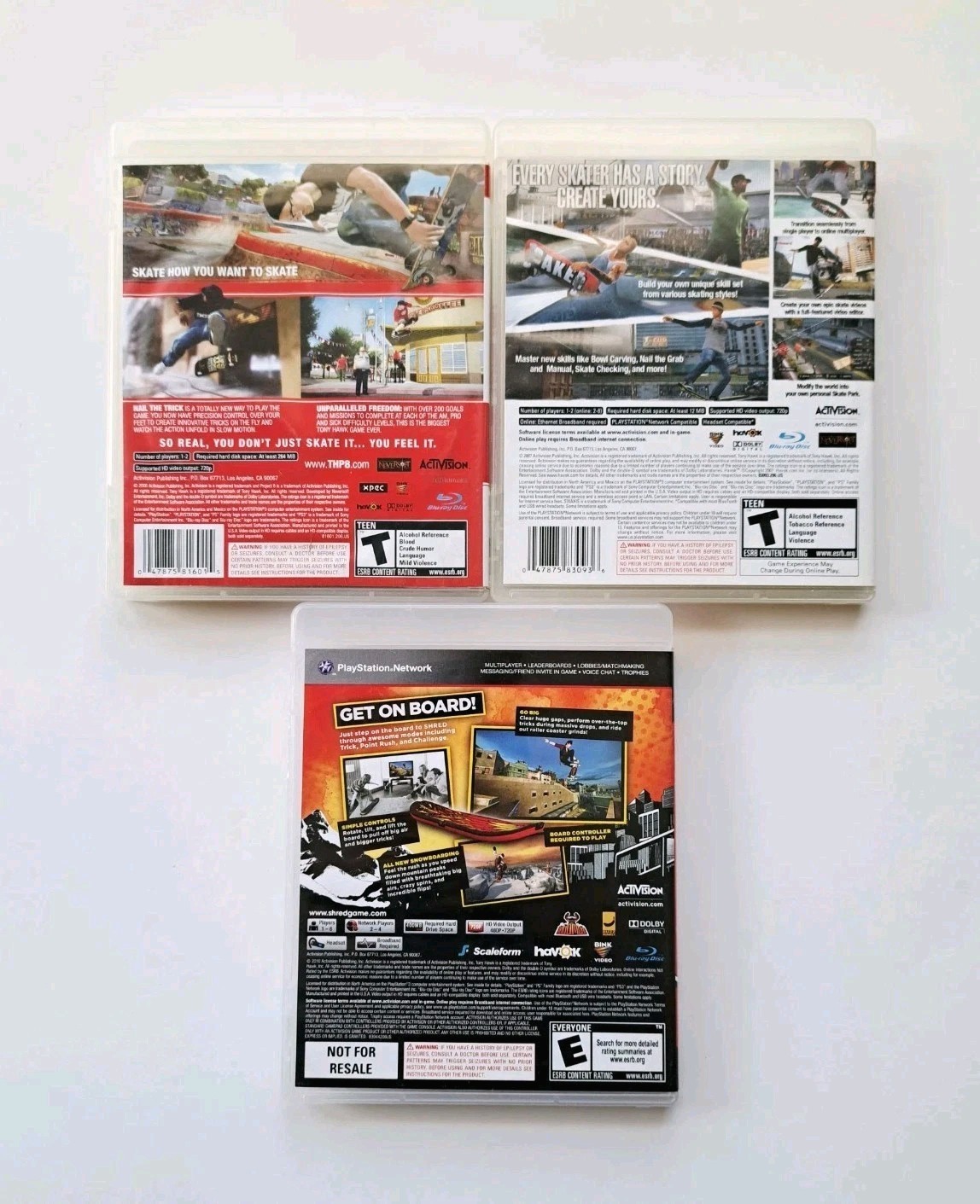 Tony Hawk’s Bundle Project 8, Proving Ground (Sony PlayStation 3, 2006-2010)