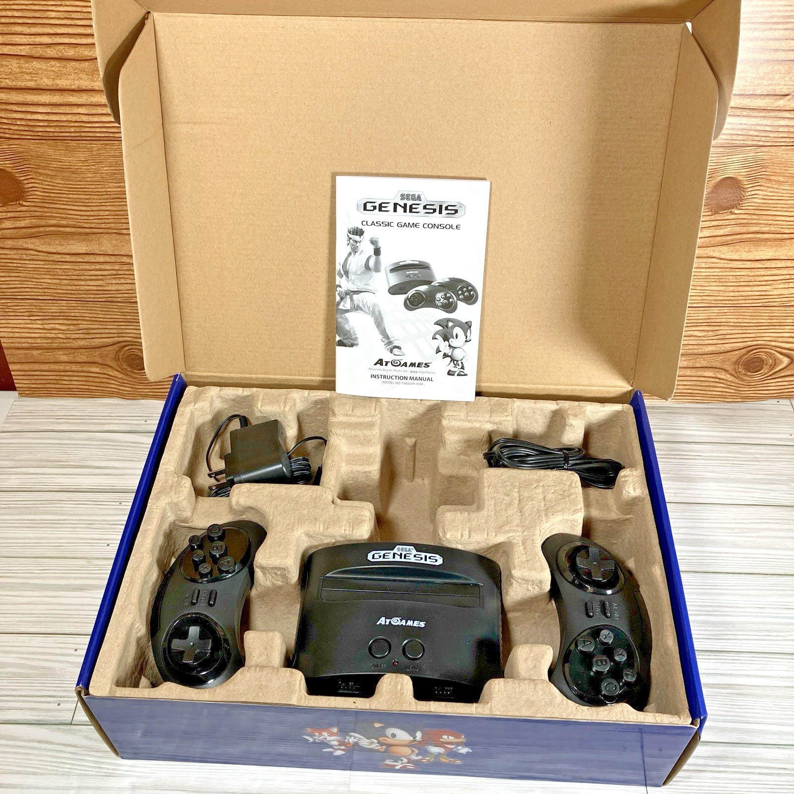 Sega Genesis Classic Game Console 80 Built-in Games Collector’s Edition Wireless