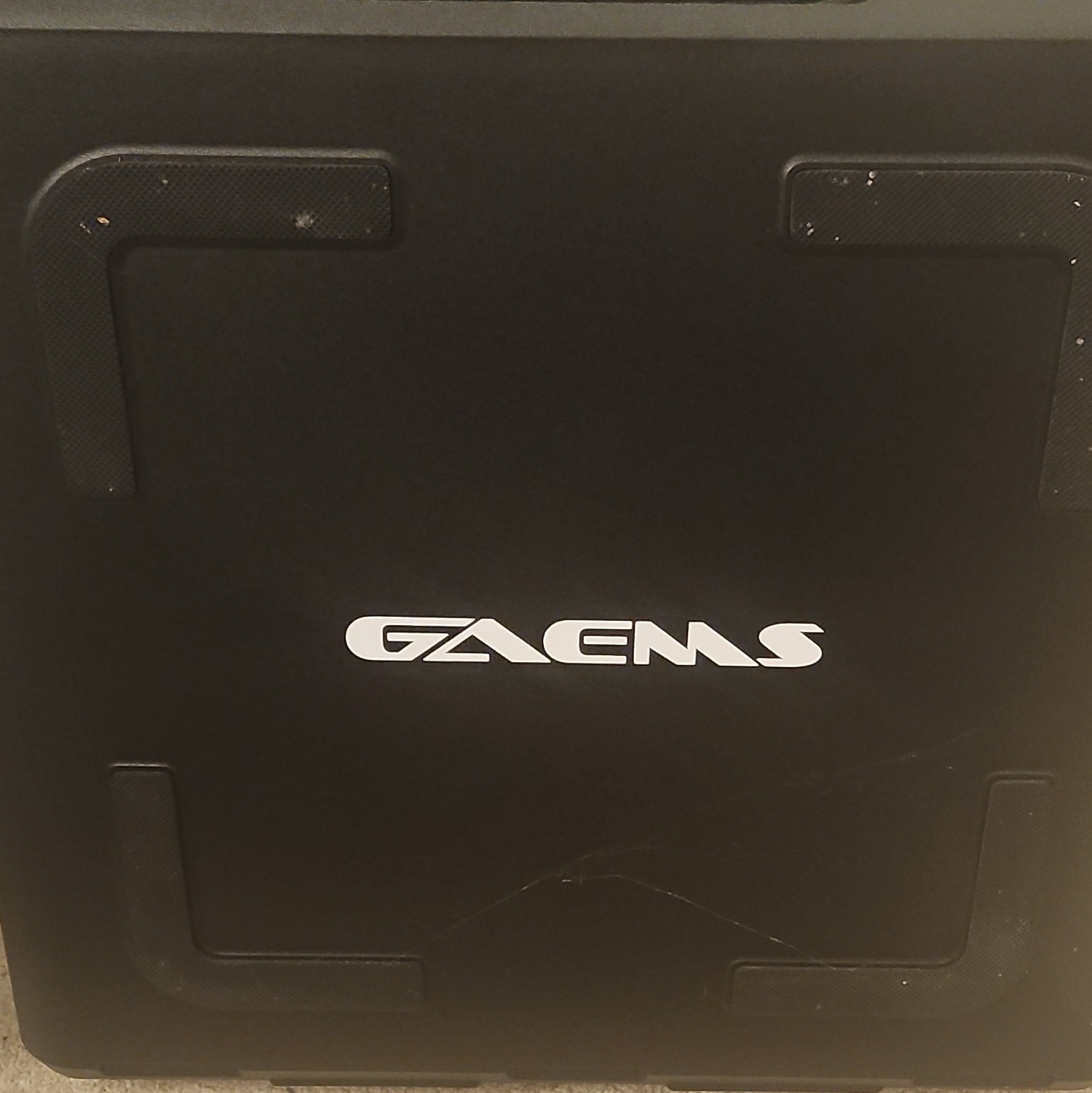 GAEMS M155 (G155) Black Hard Plastic Travel Case w/ Carrying Handle