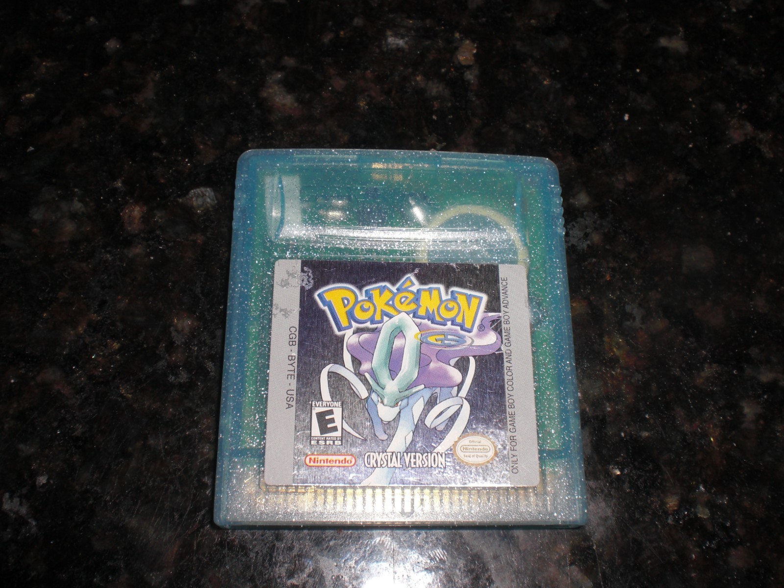 GENUINE Pokemon Crystal Version NEW SAVE BATTERY Nintendo Game Boy Color Advance