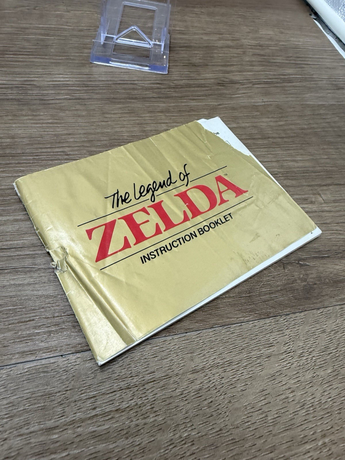 The Legend of Zelda Nes Cartridge w/Box + Manual Original Nintendo 5-Screw