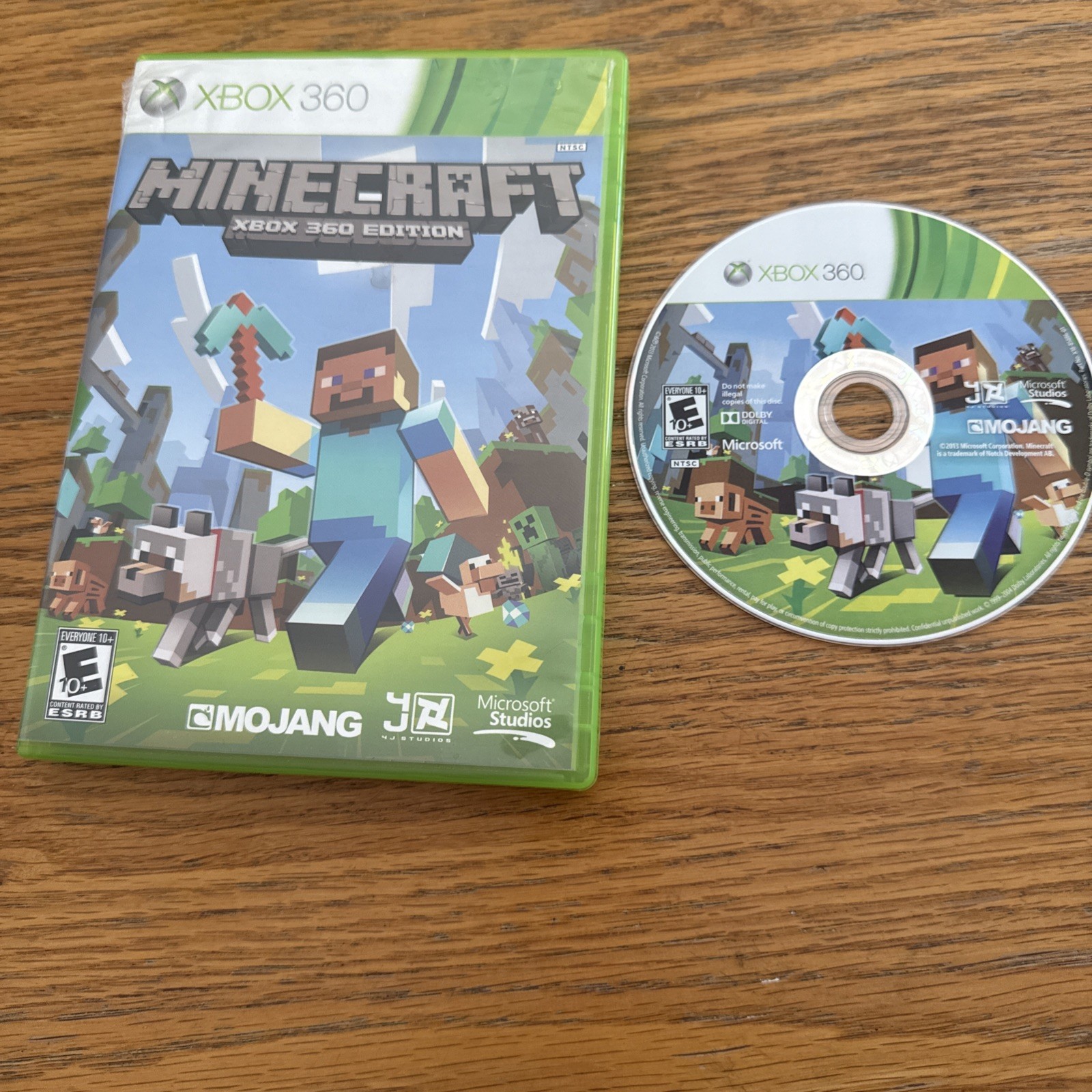 Minecraft: Xbox 360 Edition Microsoft Xbox 360, 2013 Tested Working