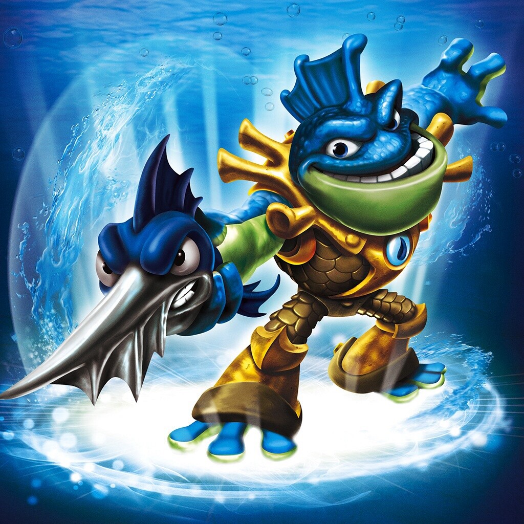 Skylanders Swap Force Rip Tide Max 65,000 coins & Max Level NFC Card