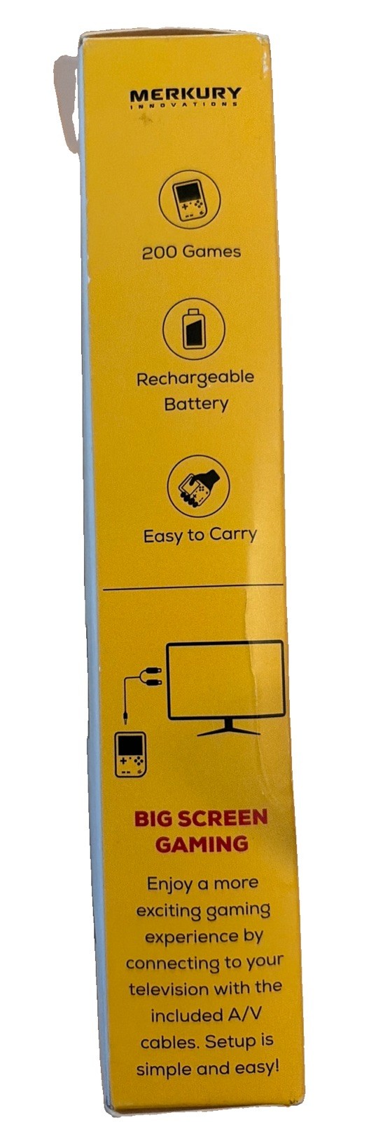 Merkury Innovations Arcade Fun Portable Gaming Console 200 Games