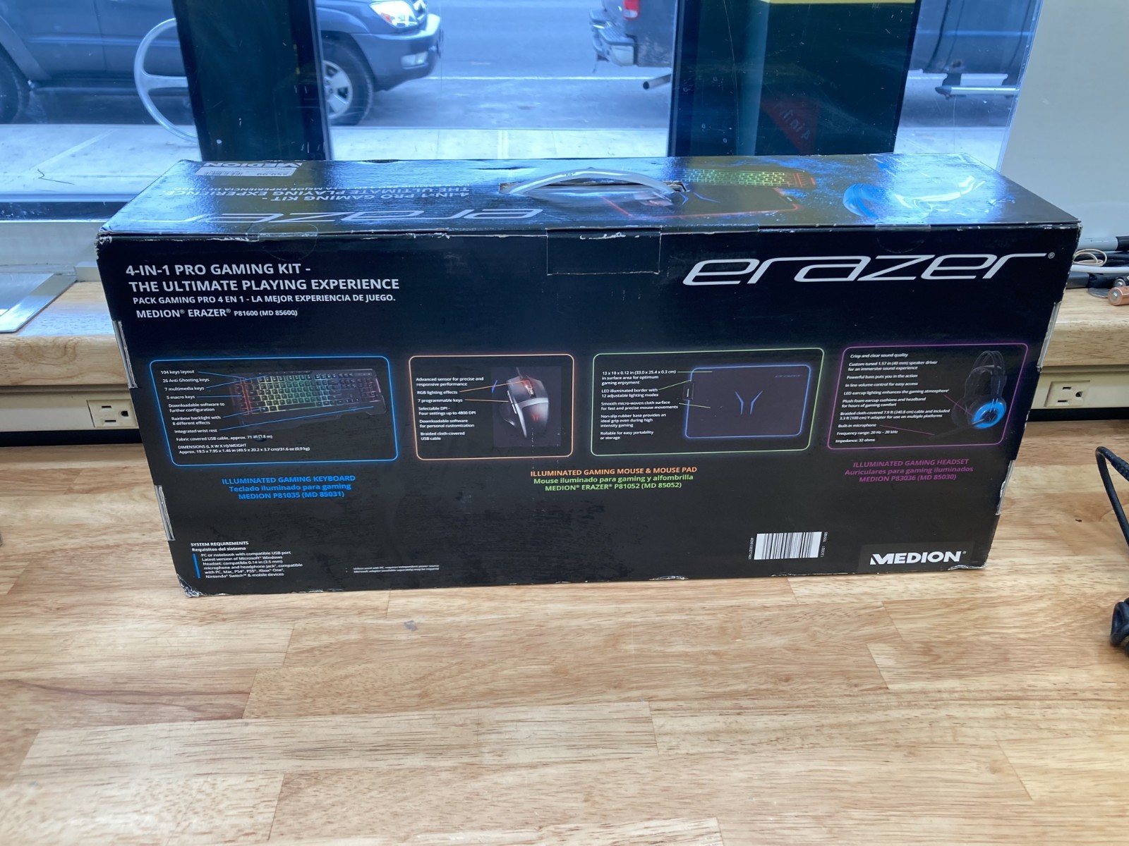 Medion Erazer 4 in 1 Pro Gaming Kit New in Sealed Box- brand new!!!