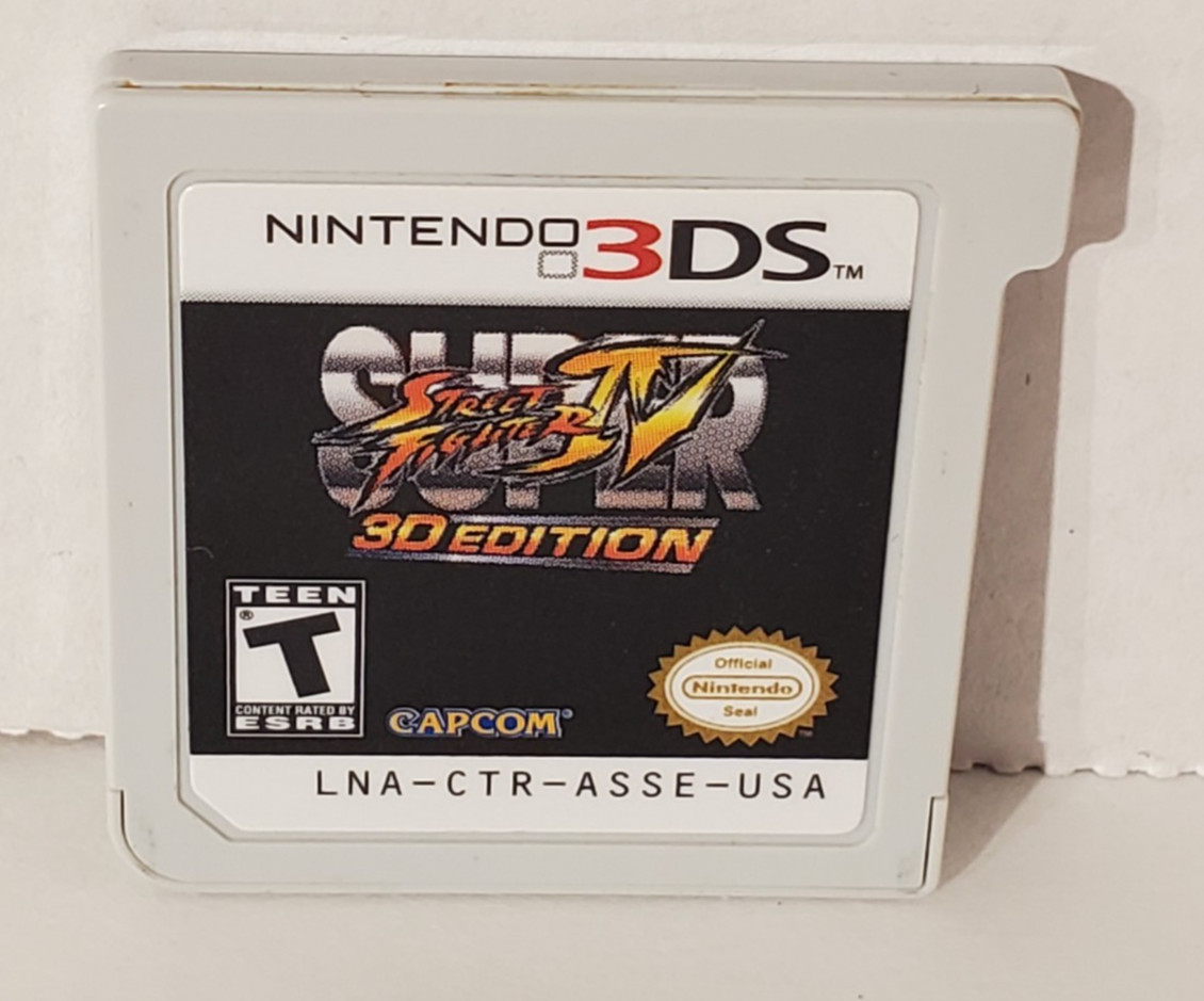 Super Street Fighter IV — 3D Edition (Nintendo 3DS, 2011) Complete – Tested