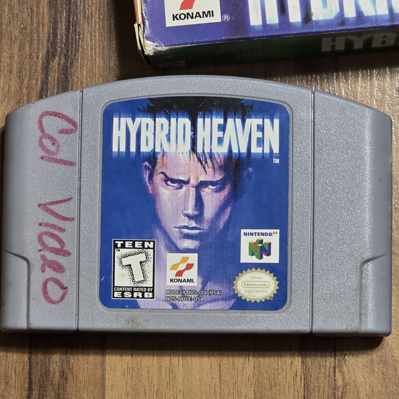 Hybrid Heaven Nintendo 64 N64 Game Complete CIB Box Manual T Konami NTSC 1999