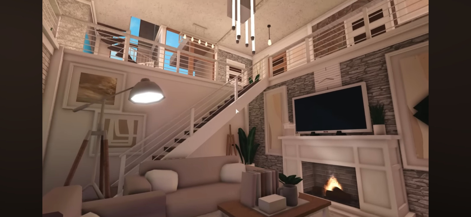 BLOXBURG ROBLOX LOFT MEGA MODERN MANSION.CHEAP SERVICE BUILDER